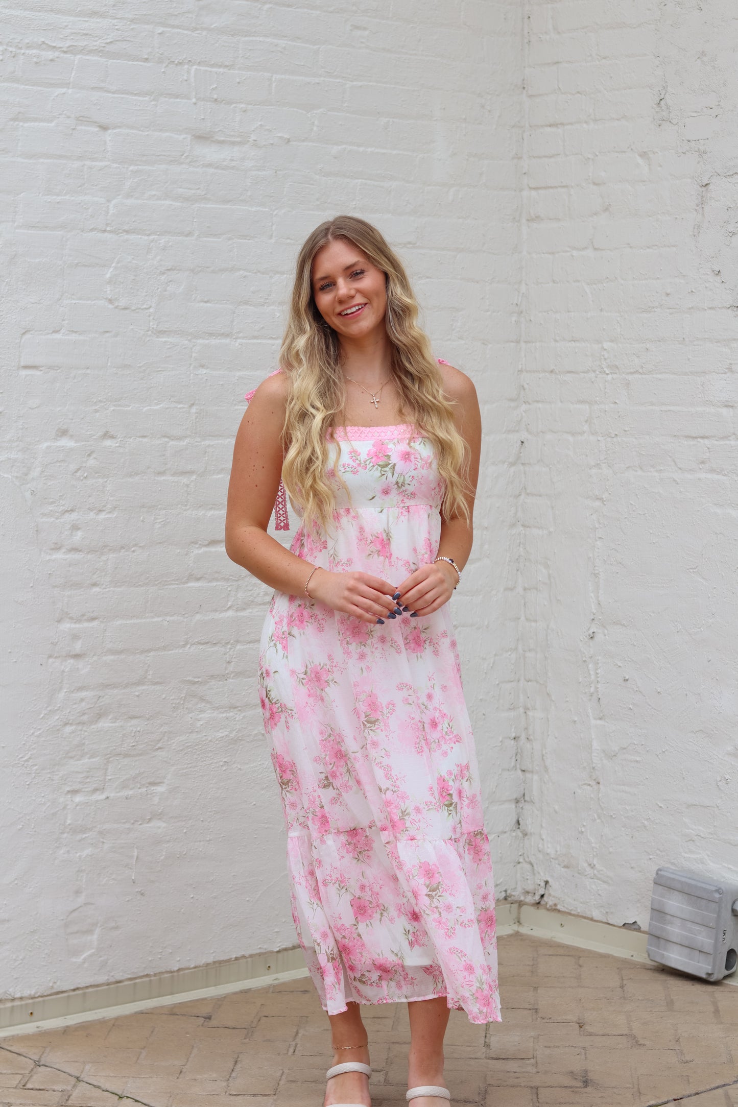 Seasonal Bloom Maxi Dress