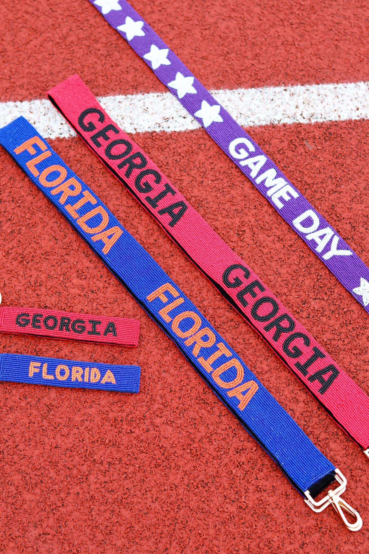 Florida Beaded Keychain