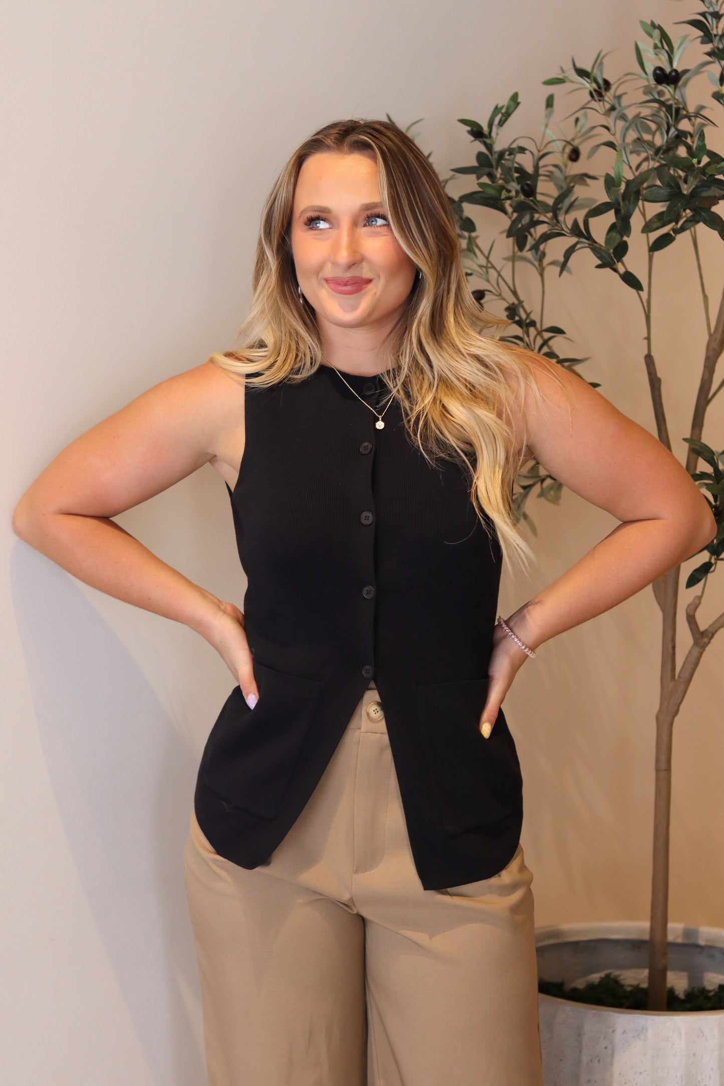 Regan Knit Vest