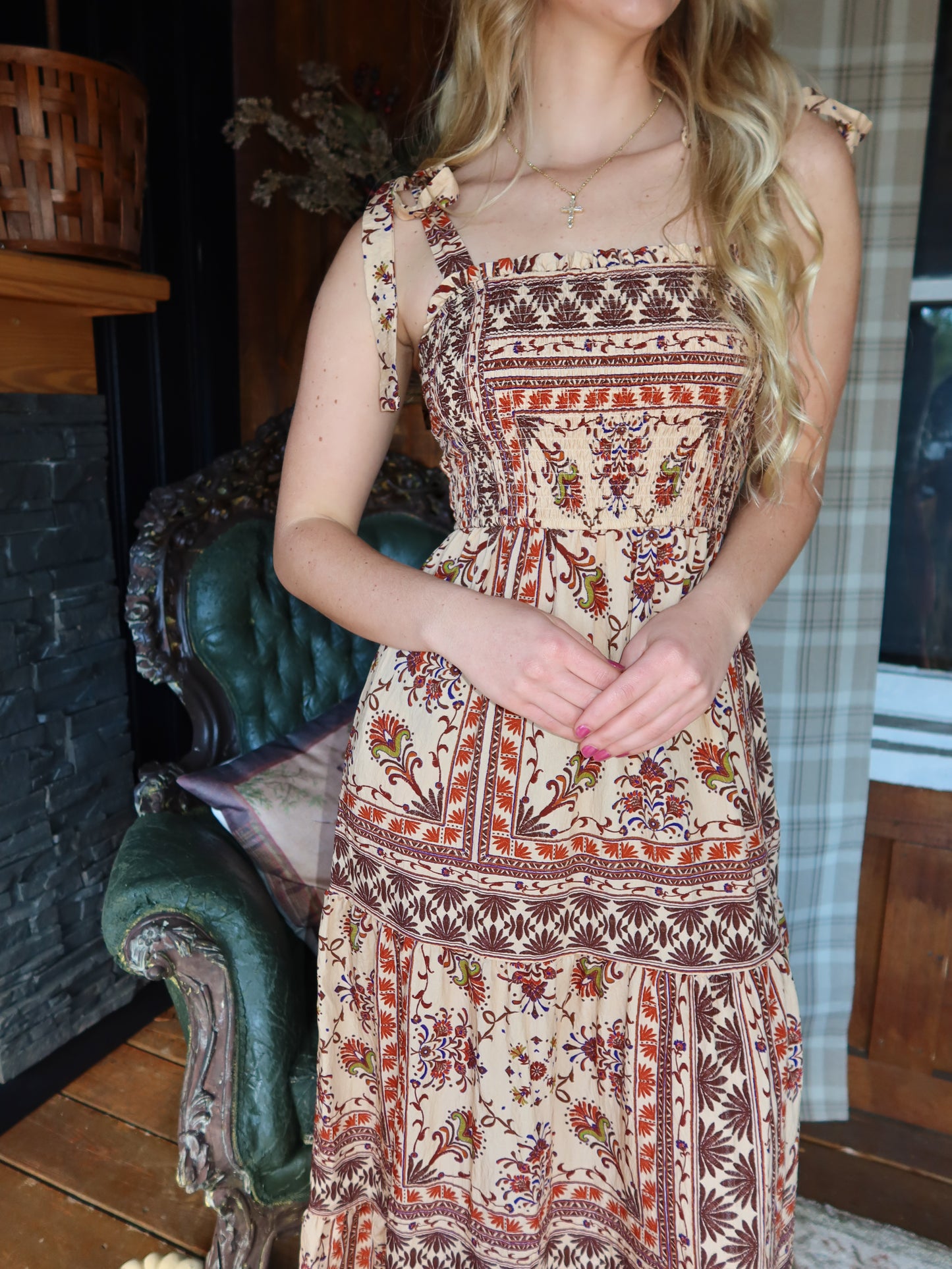 Aztec Maxi Dress