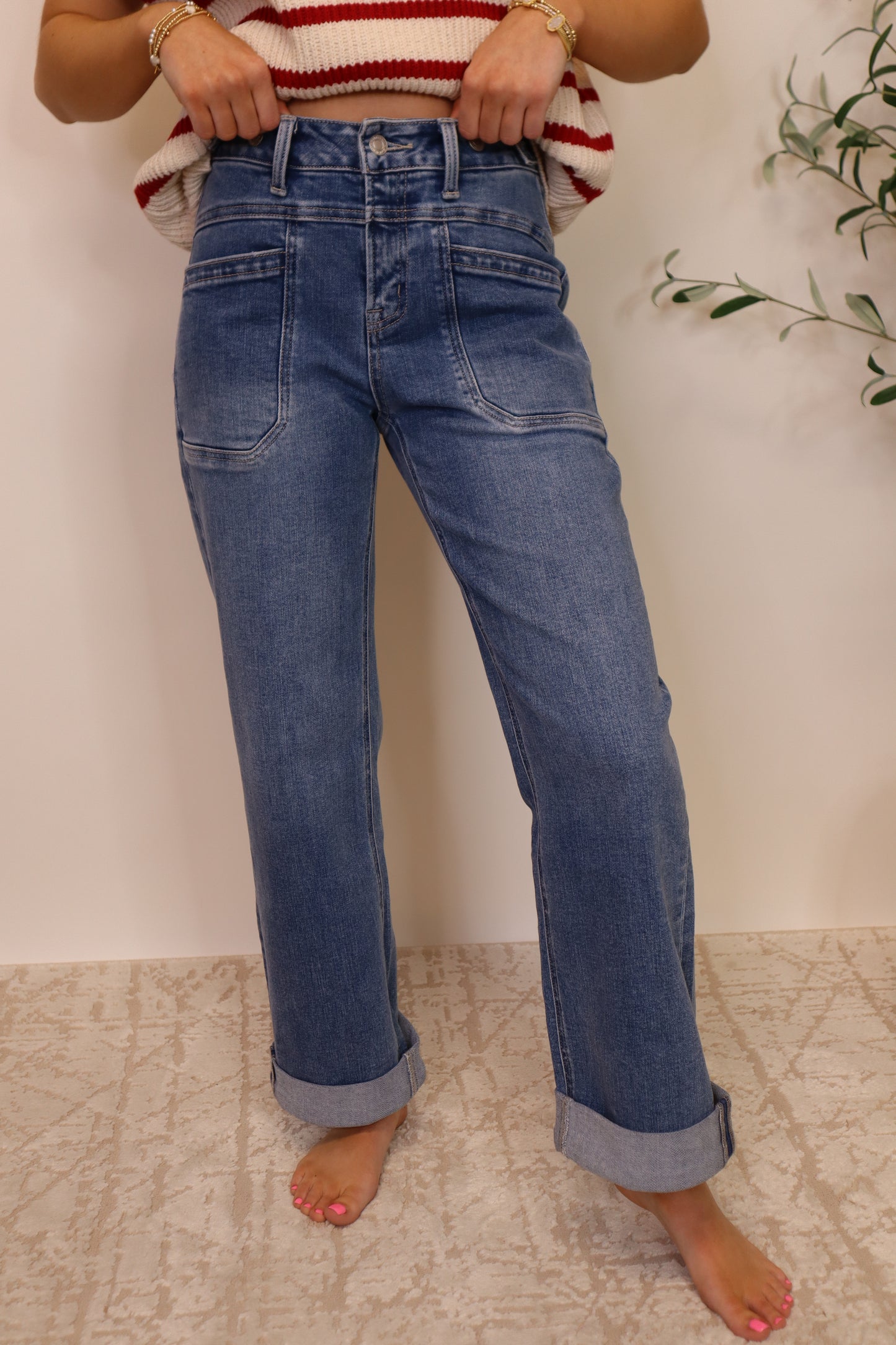 Love High Rise Slim Jeans