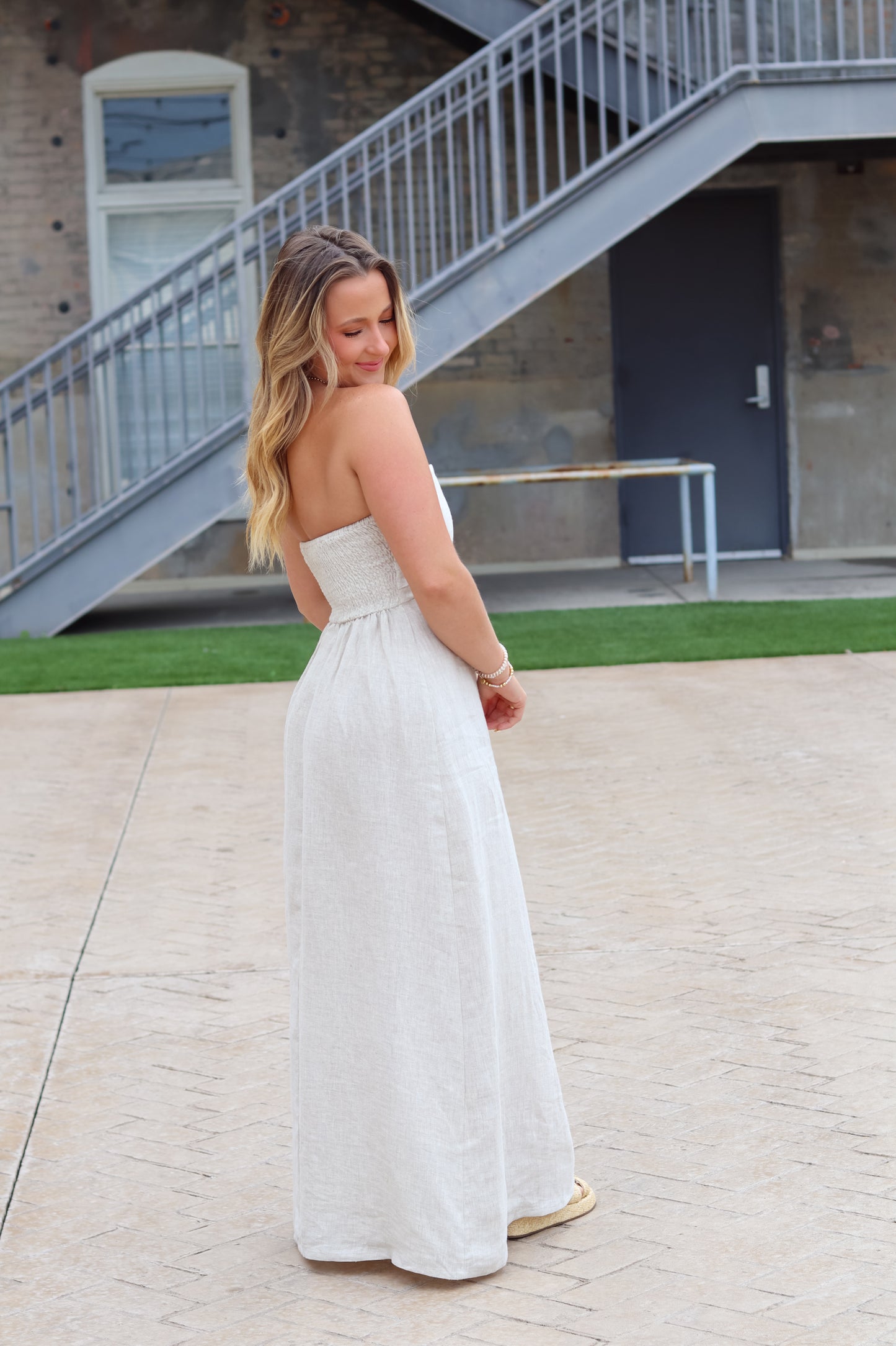 Cabo Linen Dress