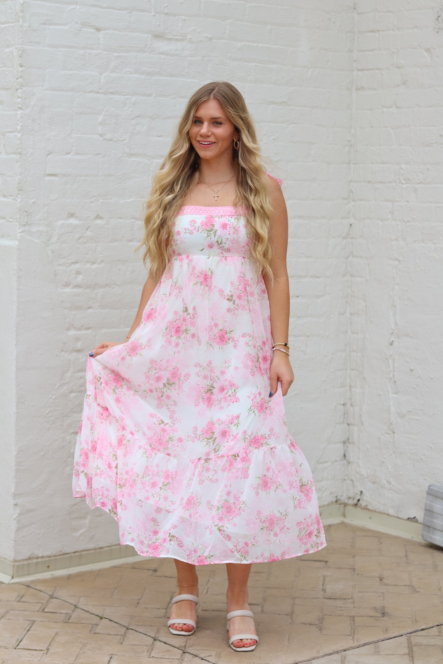 Seasonal Bloom Maxi Dress