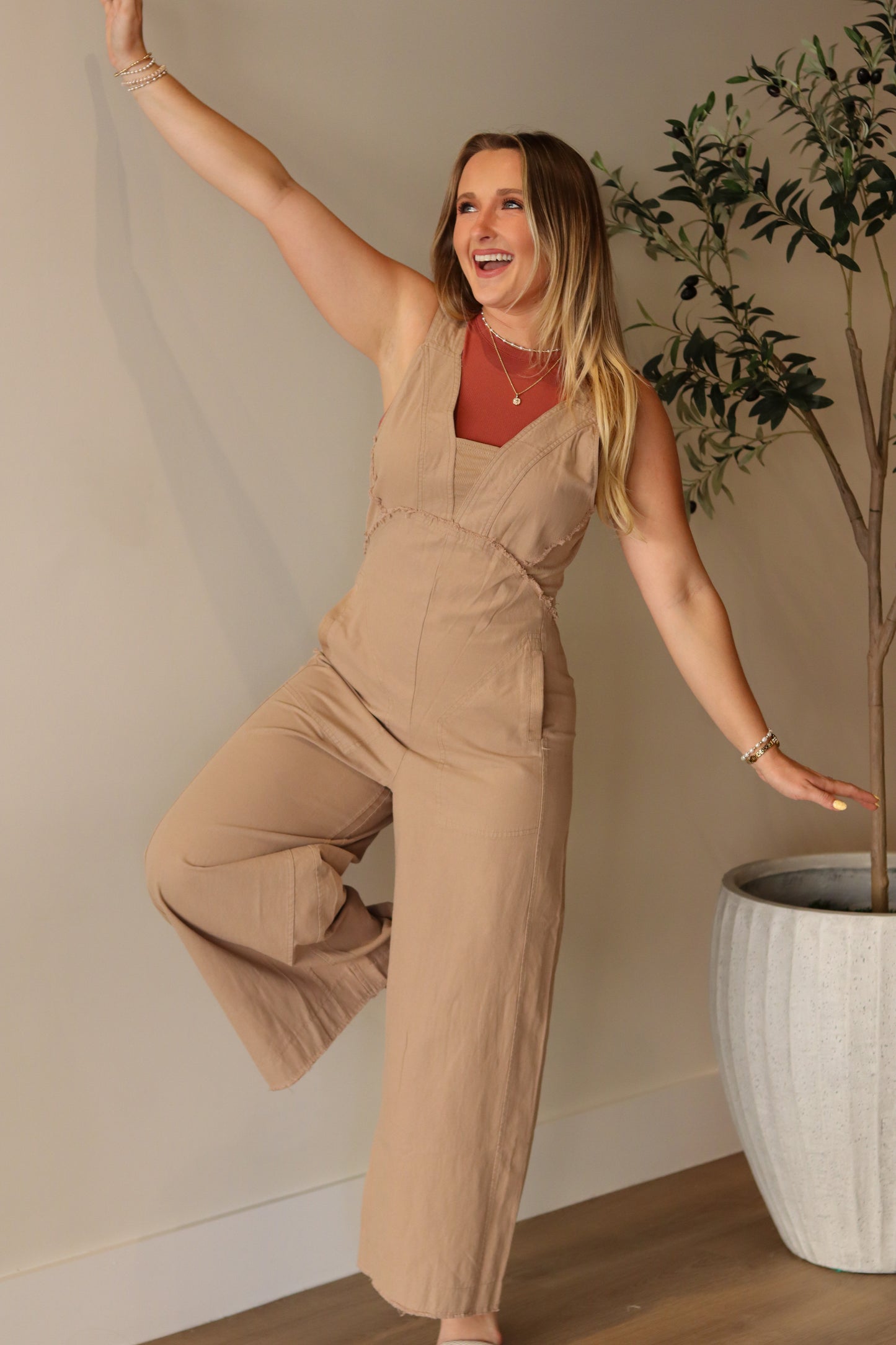 Maris Mineral Washed Jumpsuit