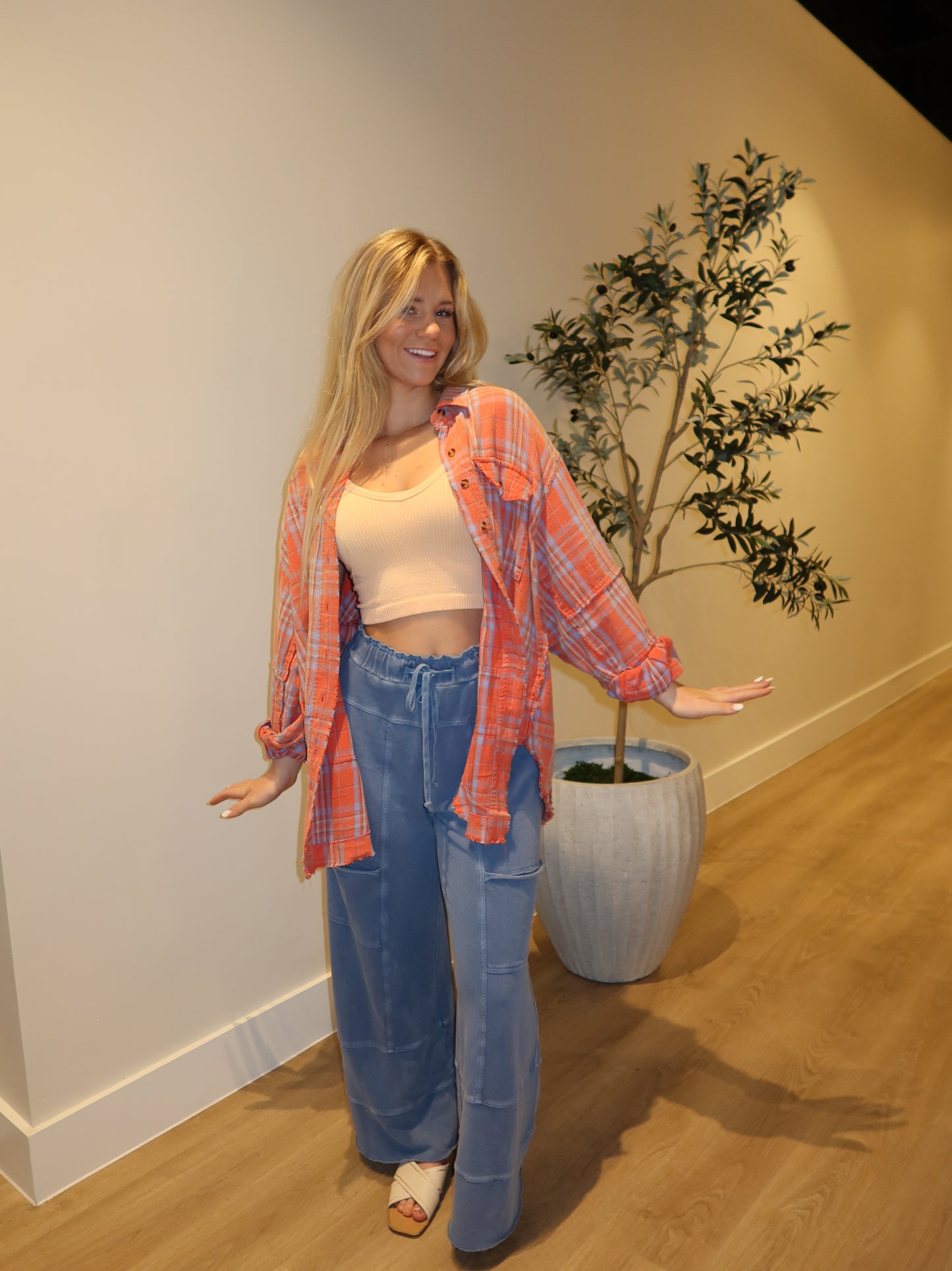 Cover me Up Button Down