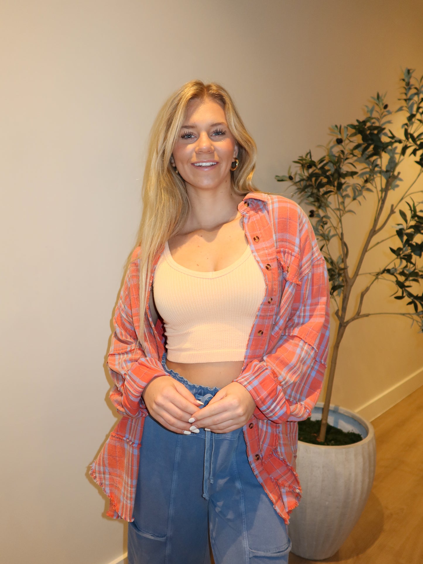 Cover me Up Button Down