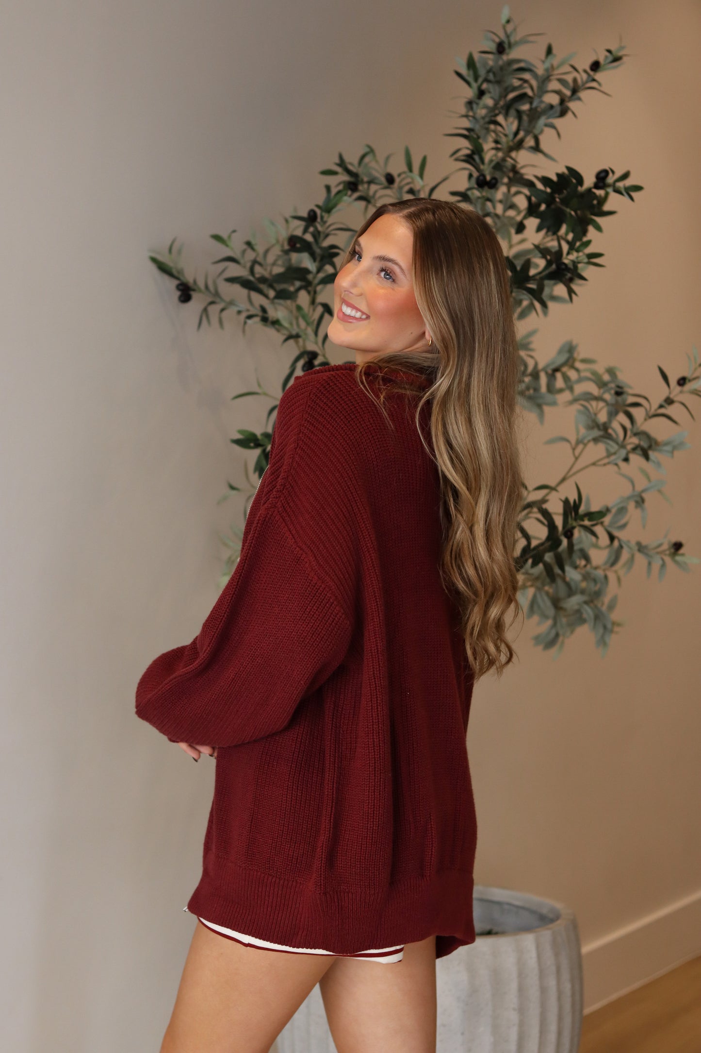 Cozy Days Zip Up
