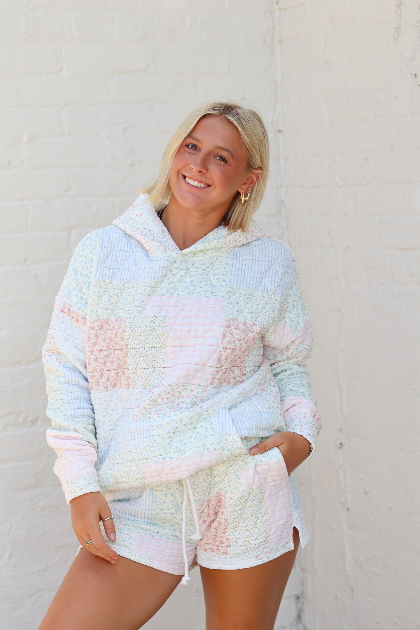 Sunkissed Quilted Hoodie