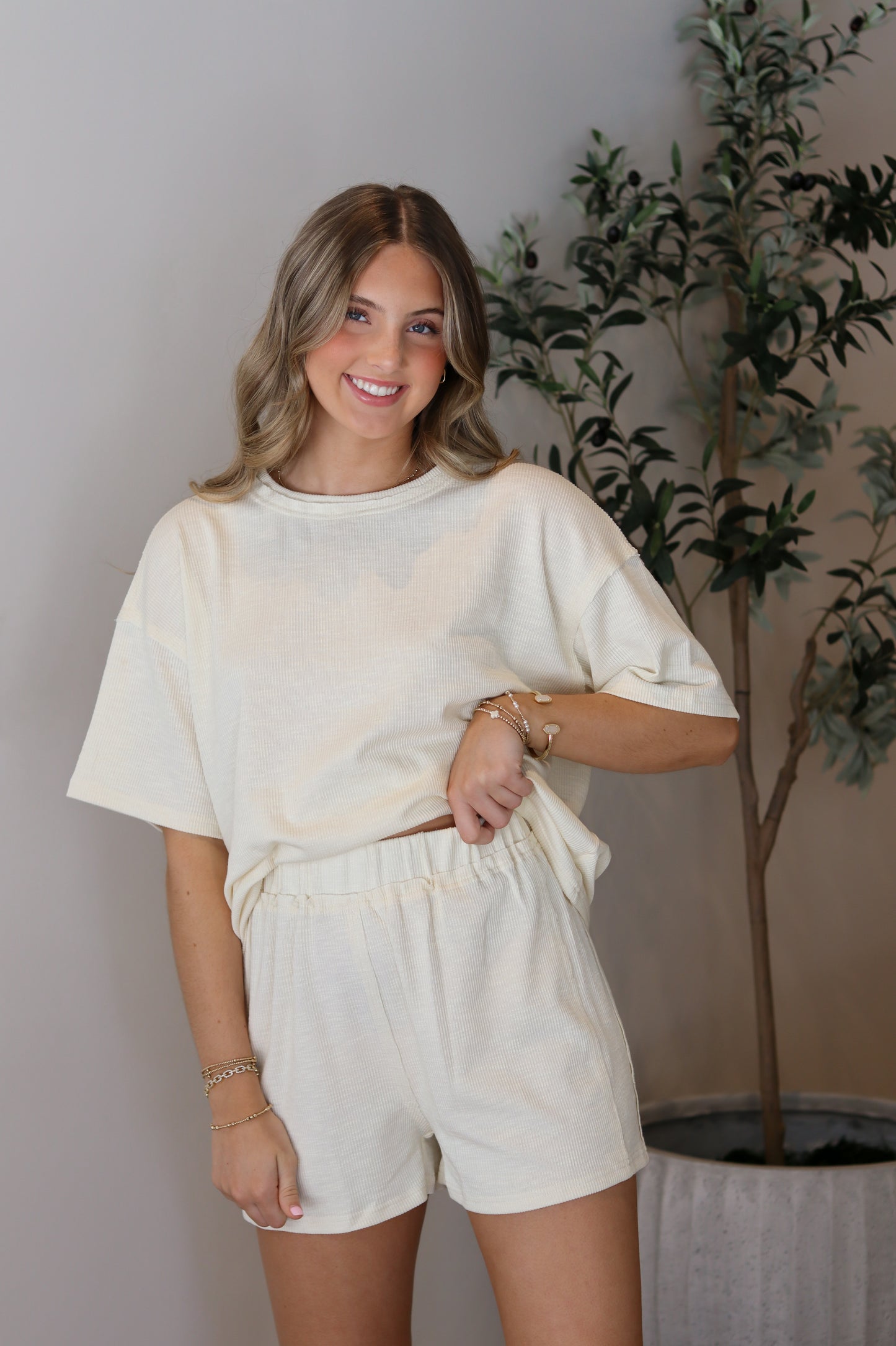 Amaya Knit Short Set