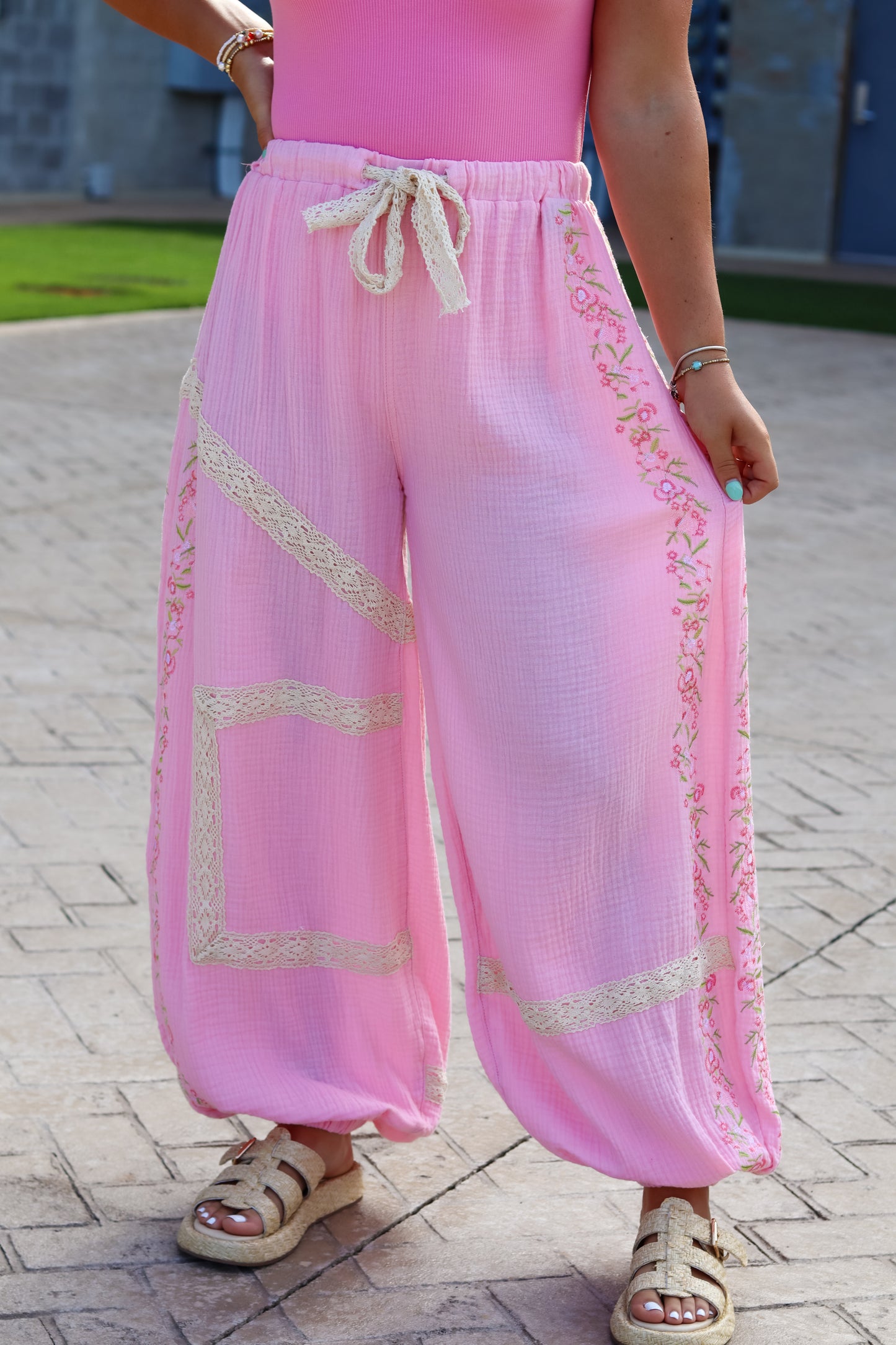 Cleo Flowy Joggers