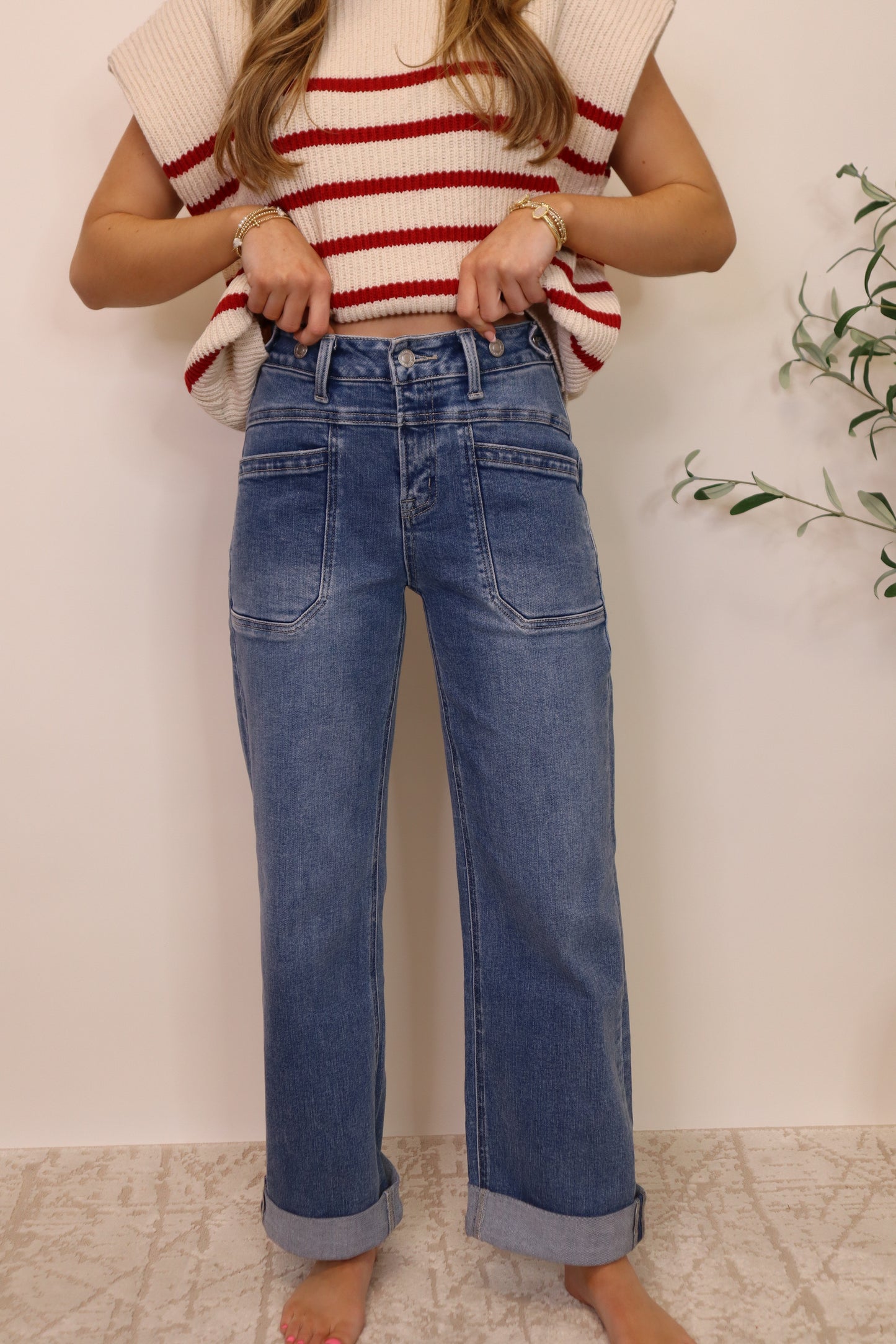Love High Rise Slim Jeans