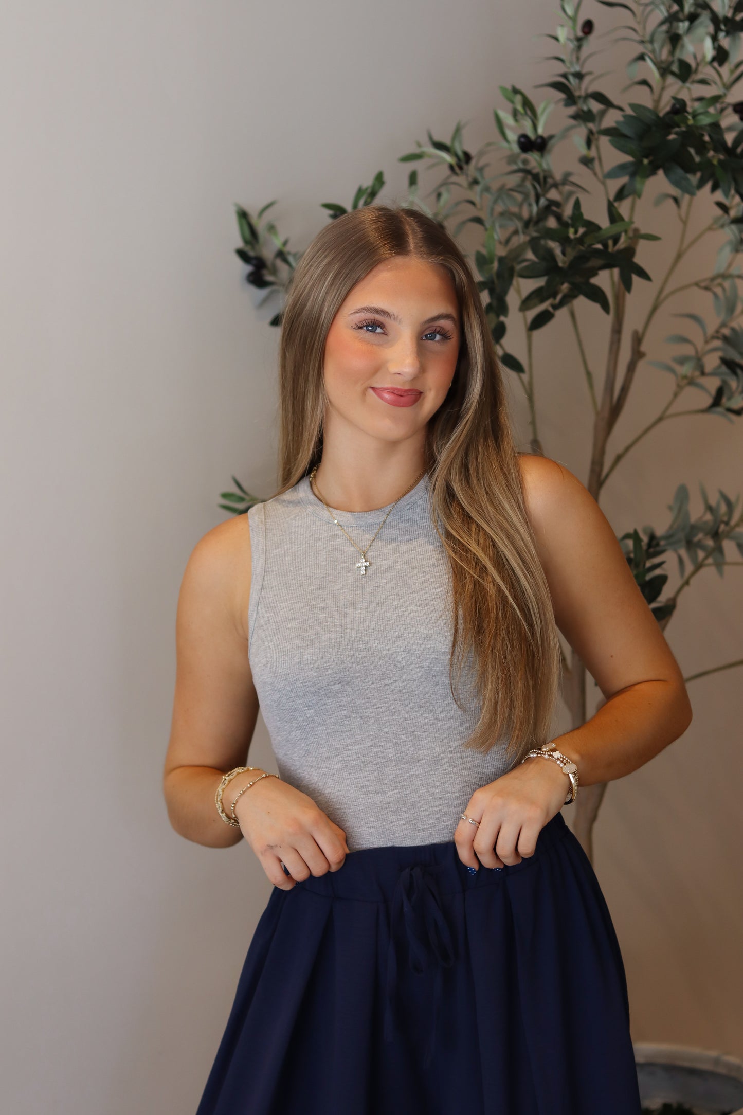 Luxe Bodysuit - Grey