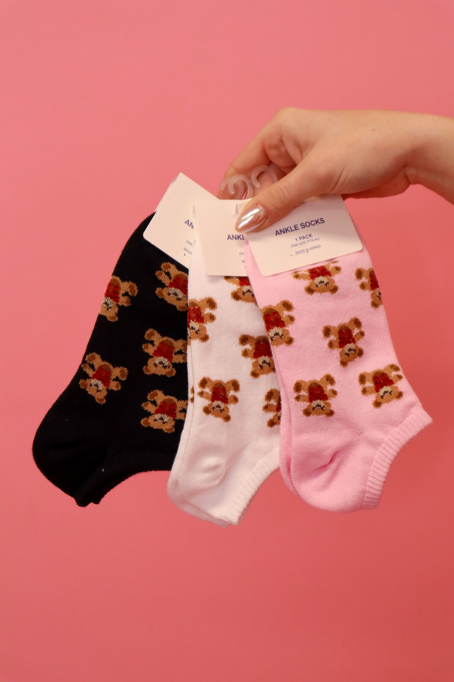 Teddy Bear Socks