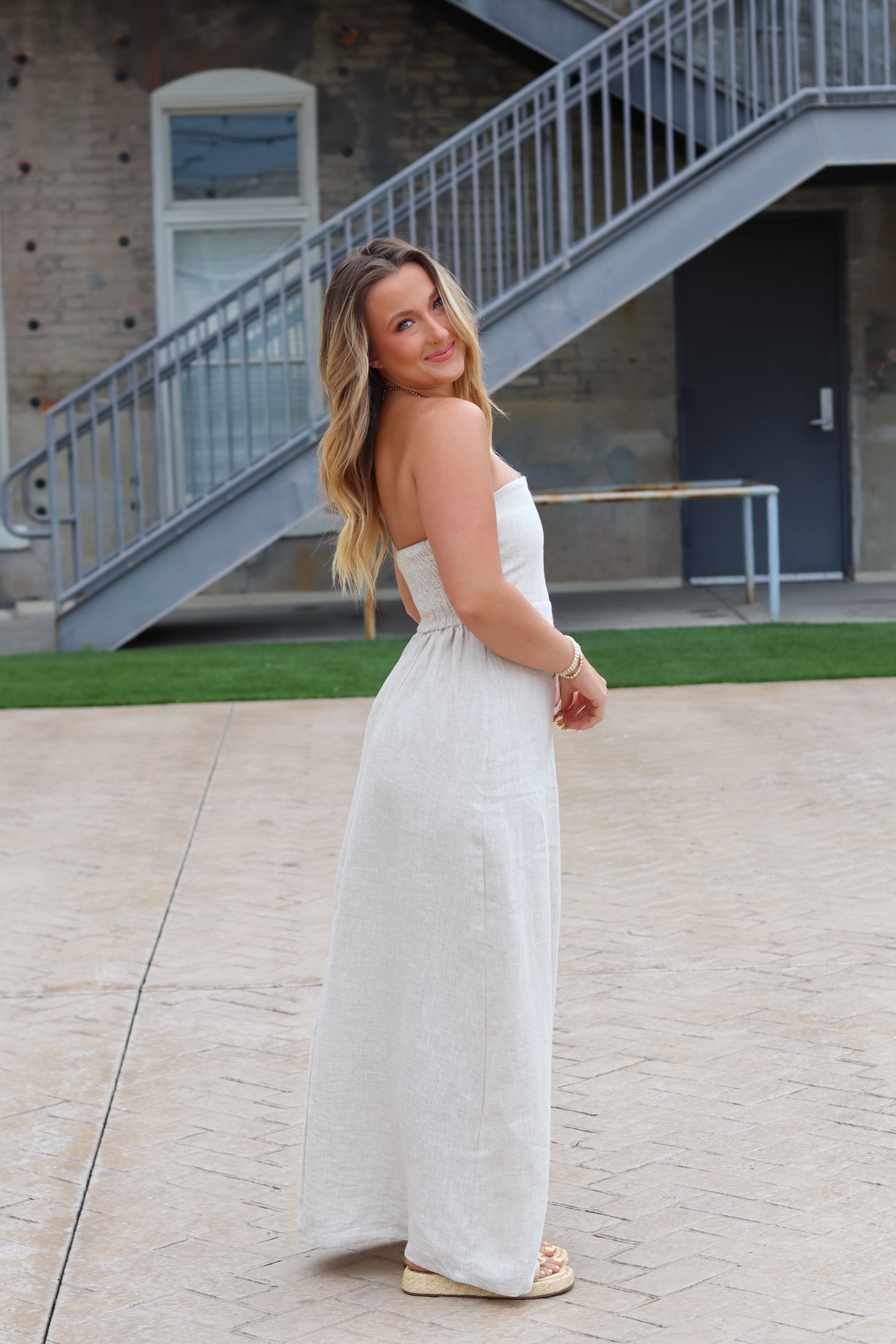Cabo Linen Dress