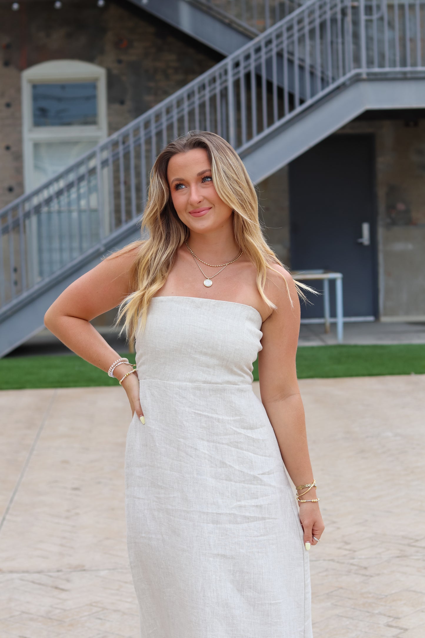 Cabo Linen Dress