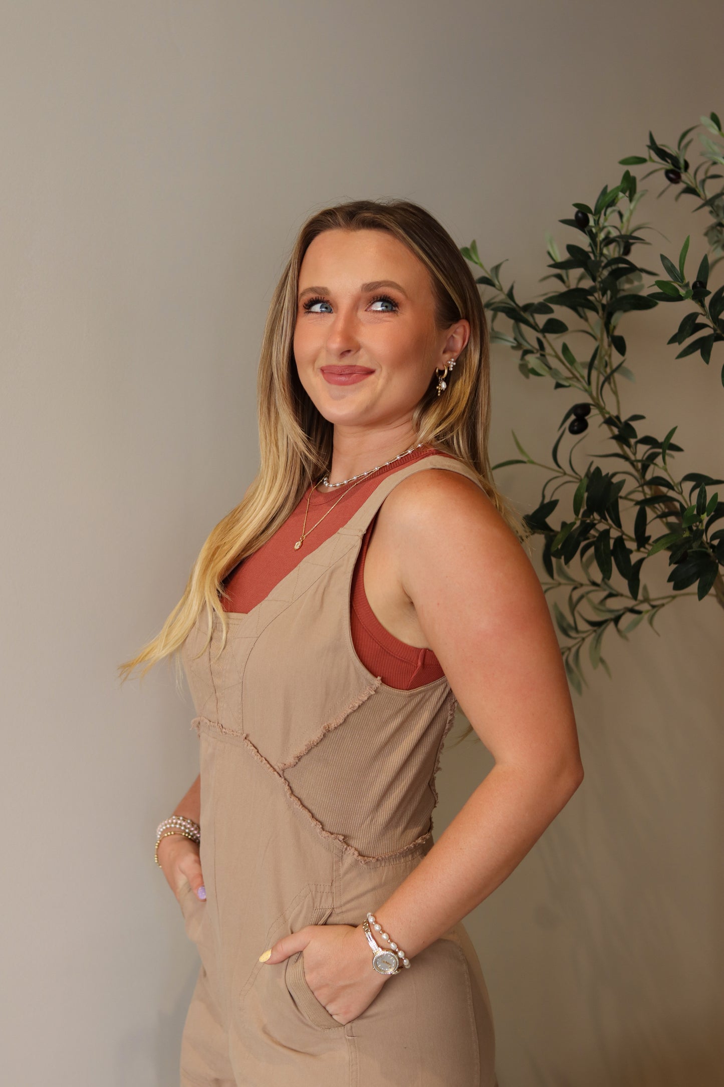 Maris Mineral Washed Jumpsuit