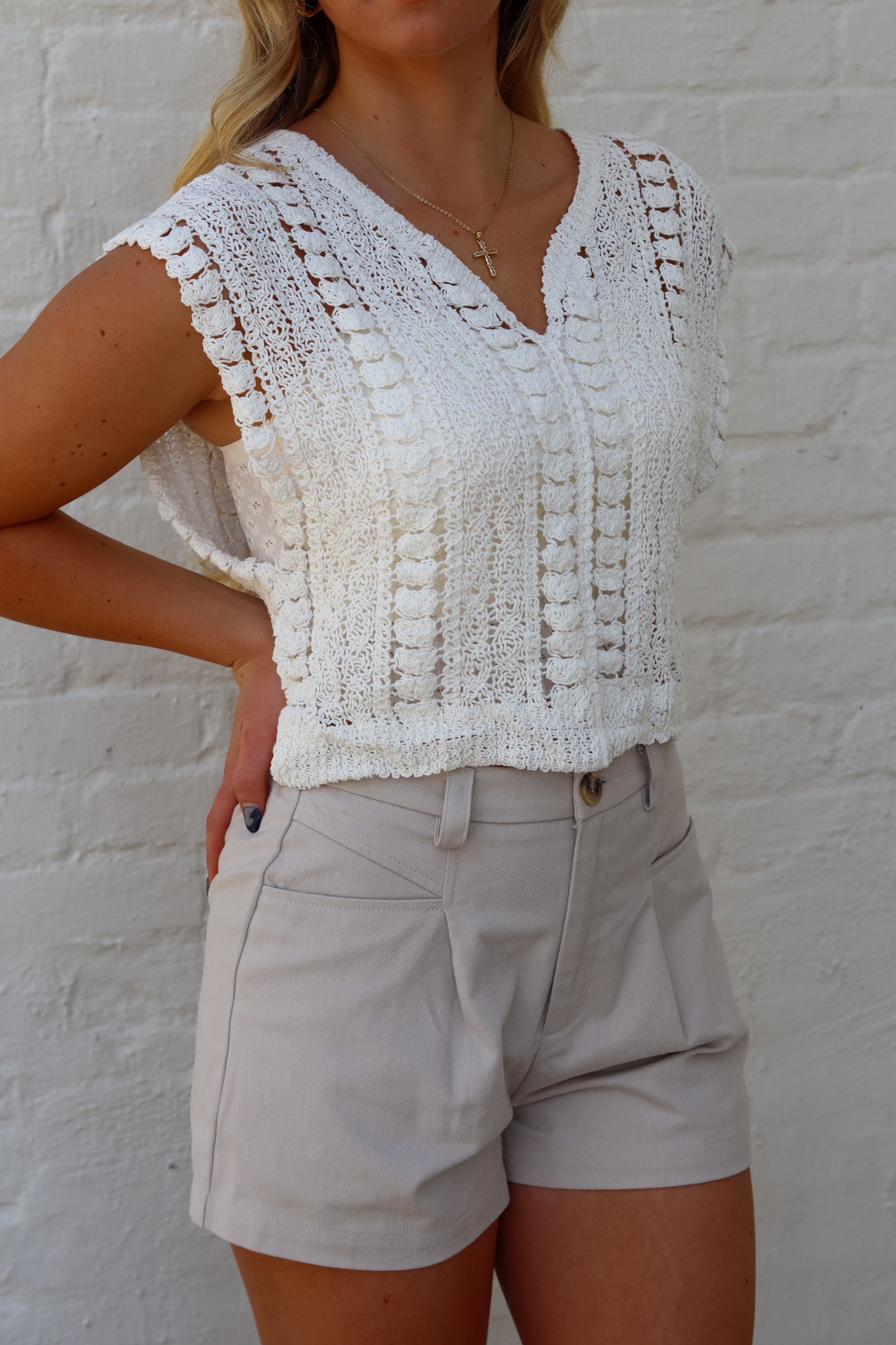 Feels like Summer Shorts - Stone