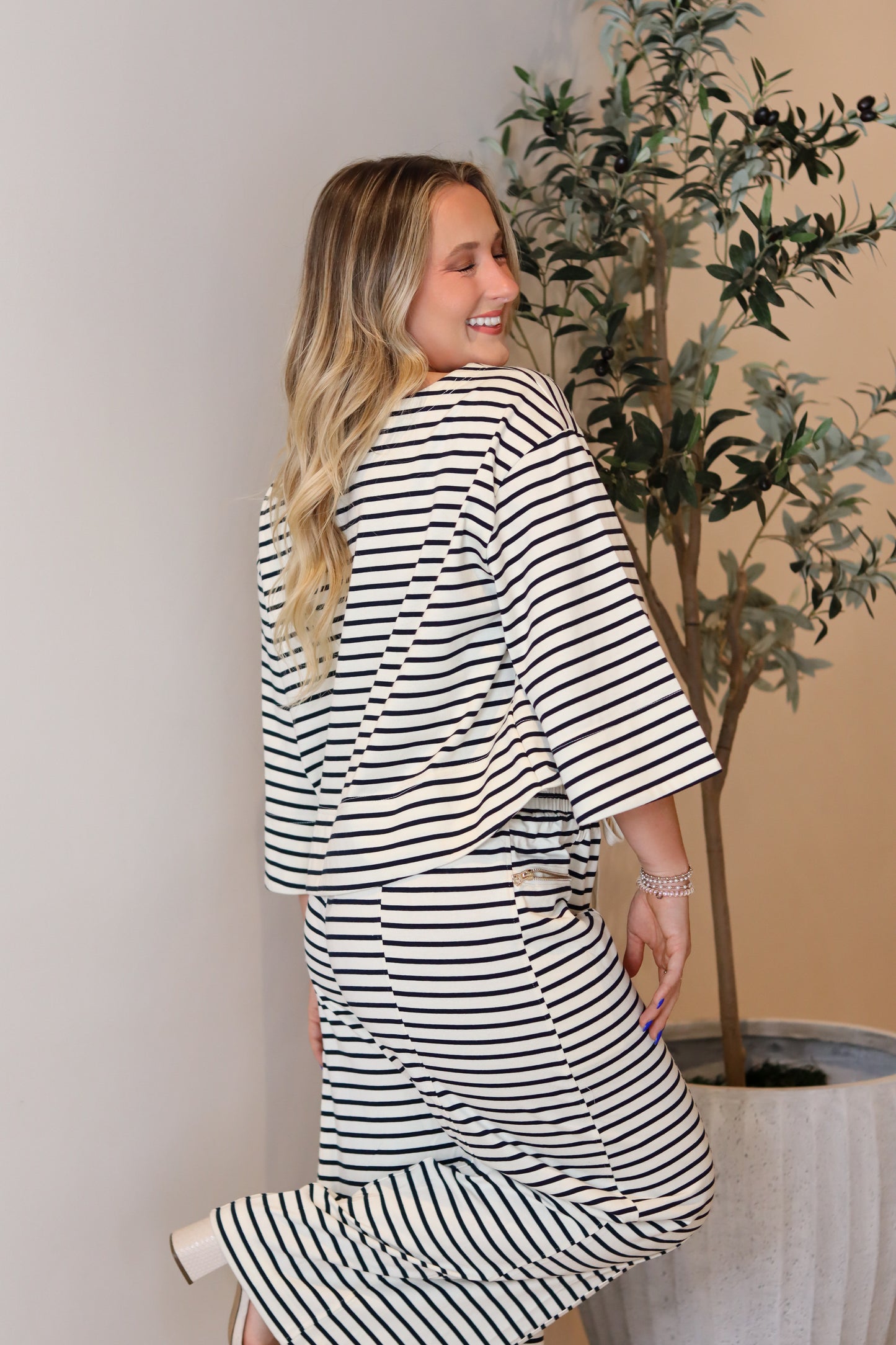 Zuri Striped Top