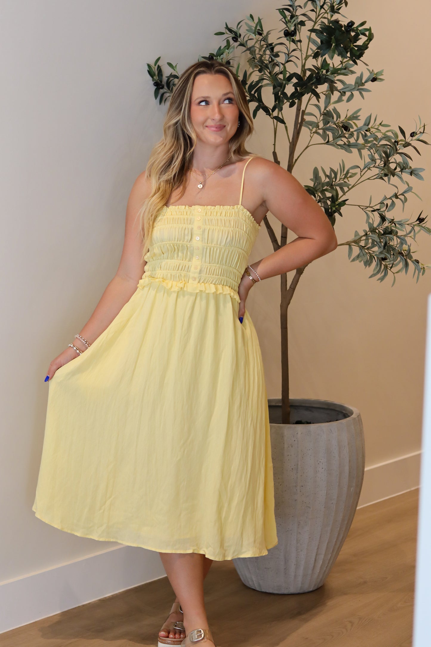 Tiger Town Midi Dress