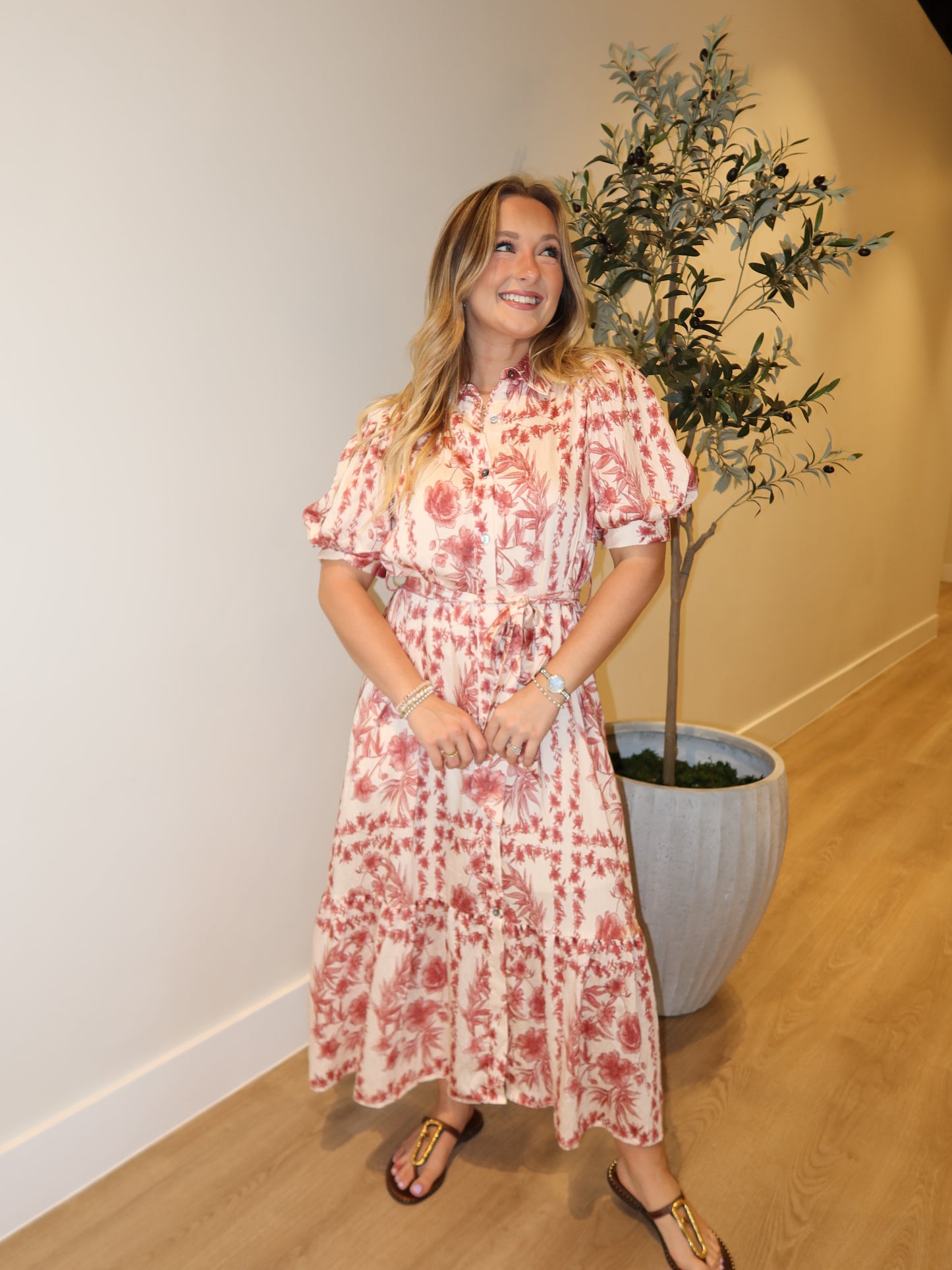 Christen Floral Dress