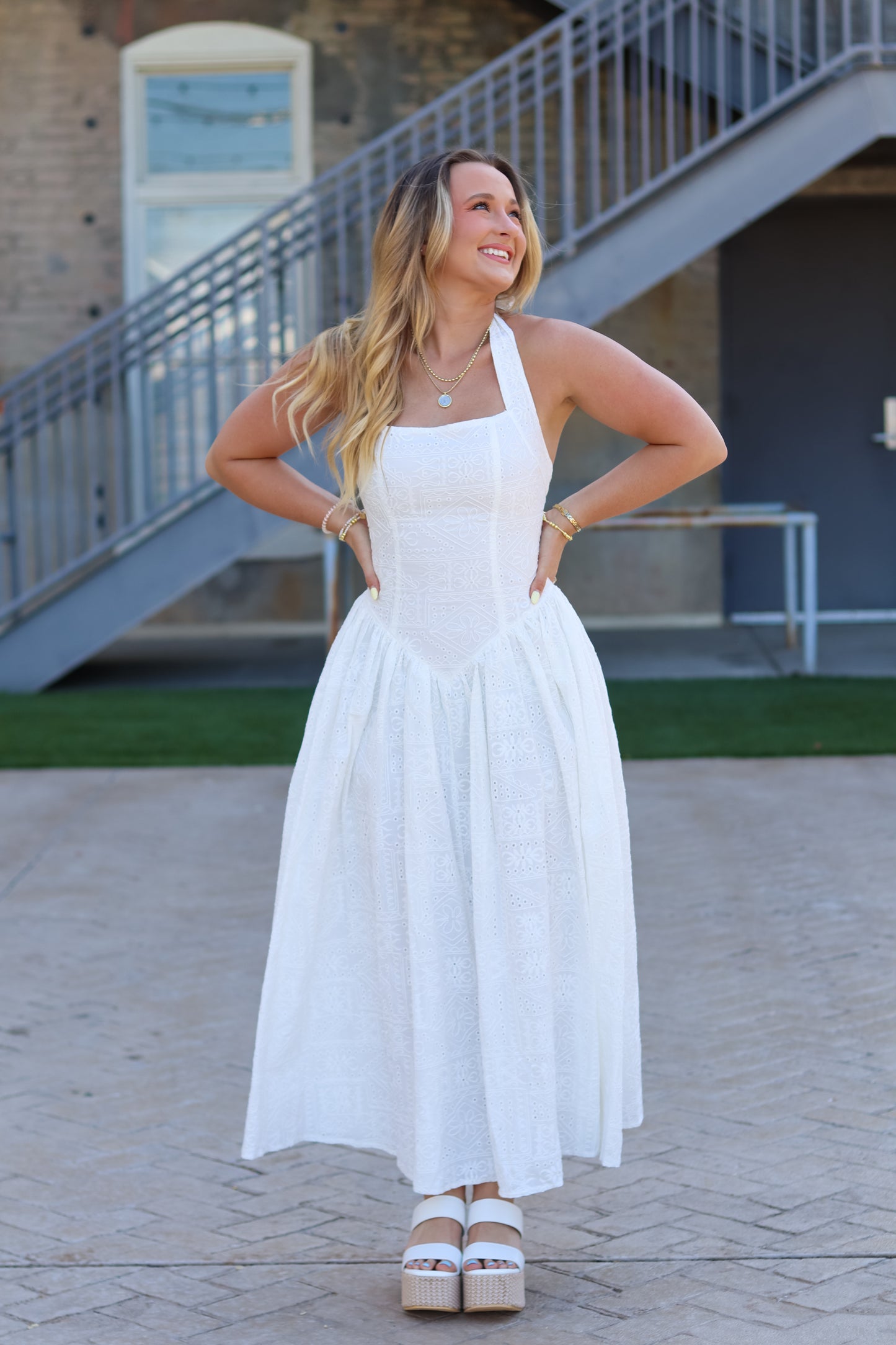 Heidi Halter Midi Dress