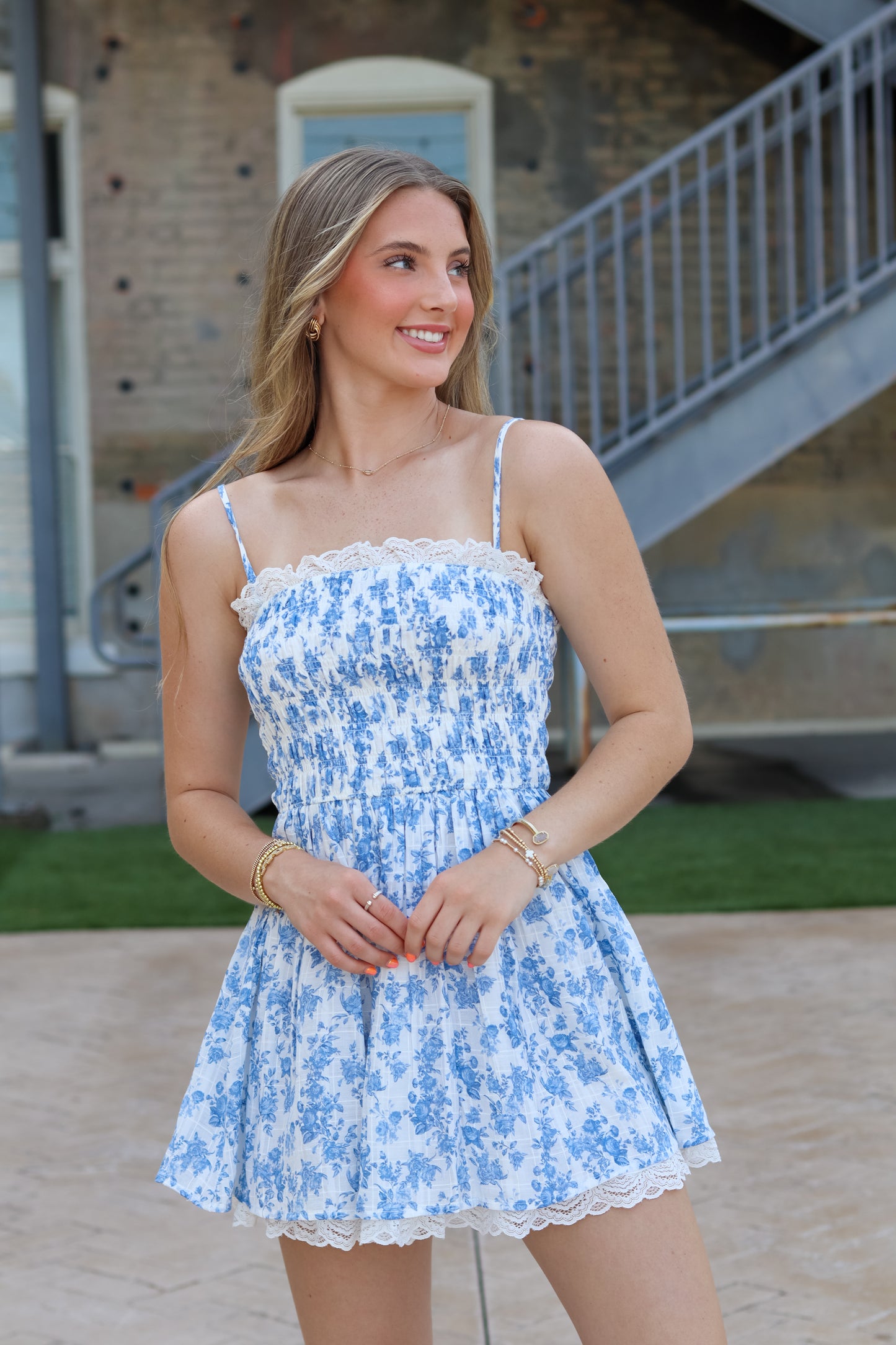 Aster Floral Mini Dress