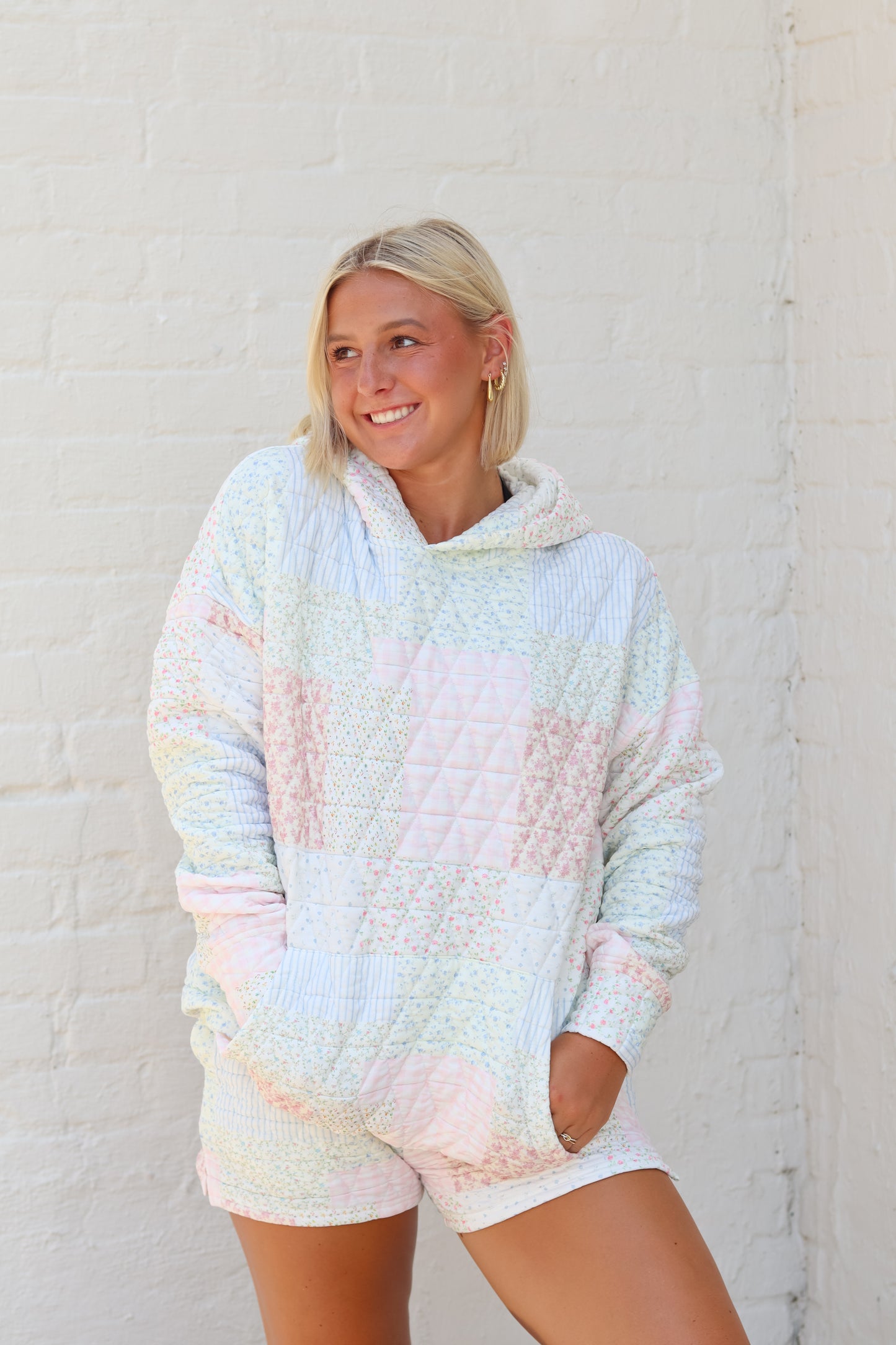 Sunkissed Quilted Hoodie