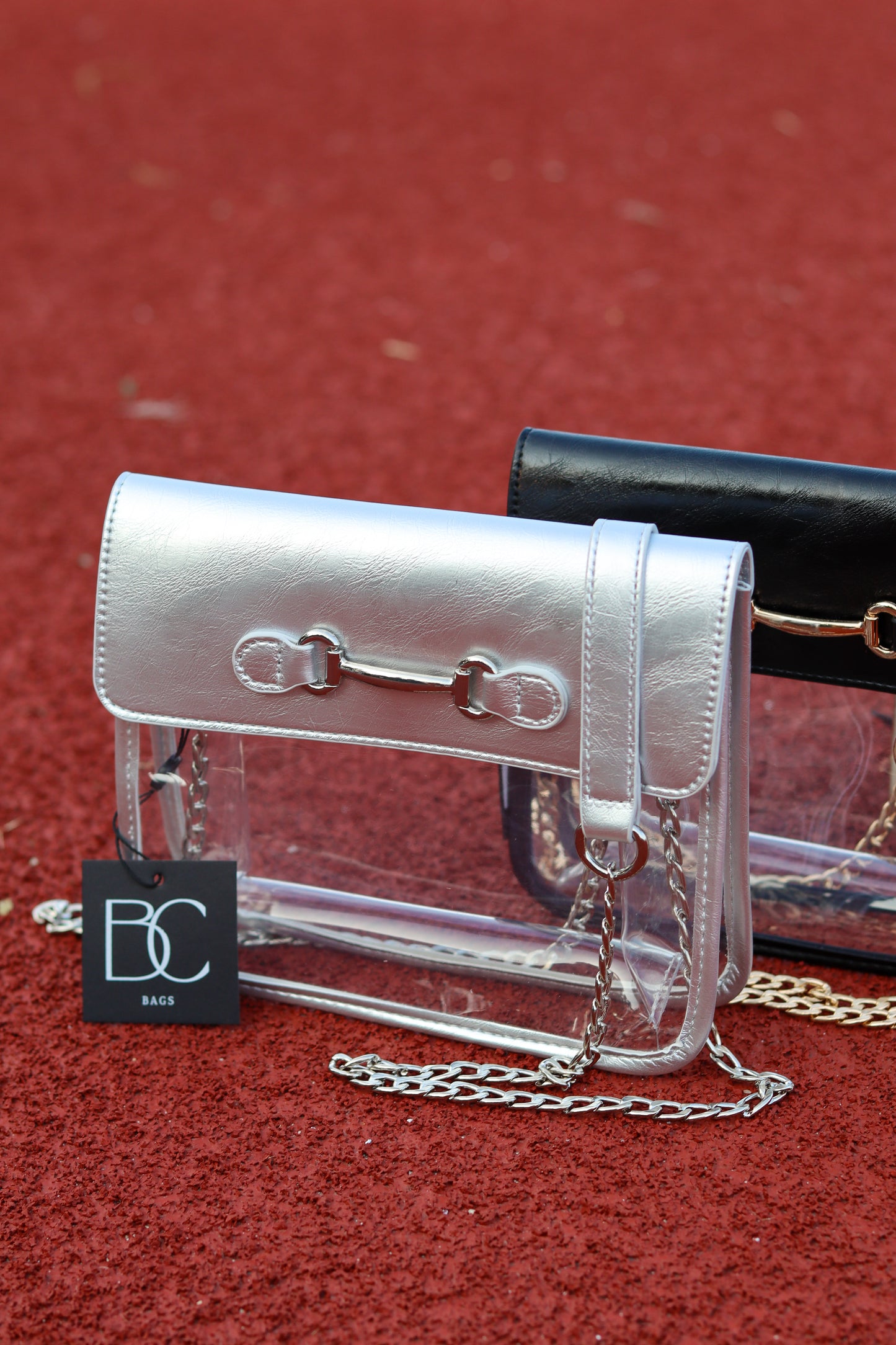 BC Clear Stadium Bag - Black