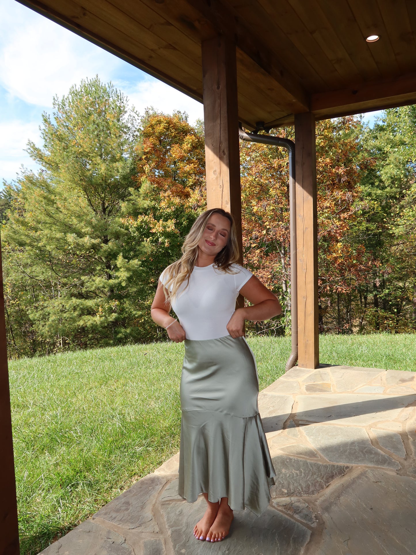 Landrie Midi Skirt