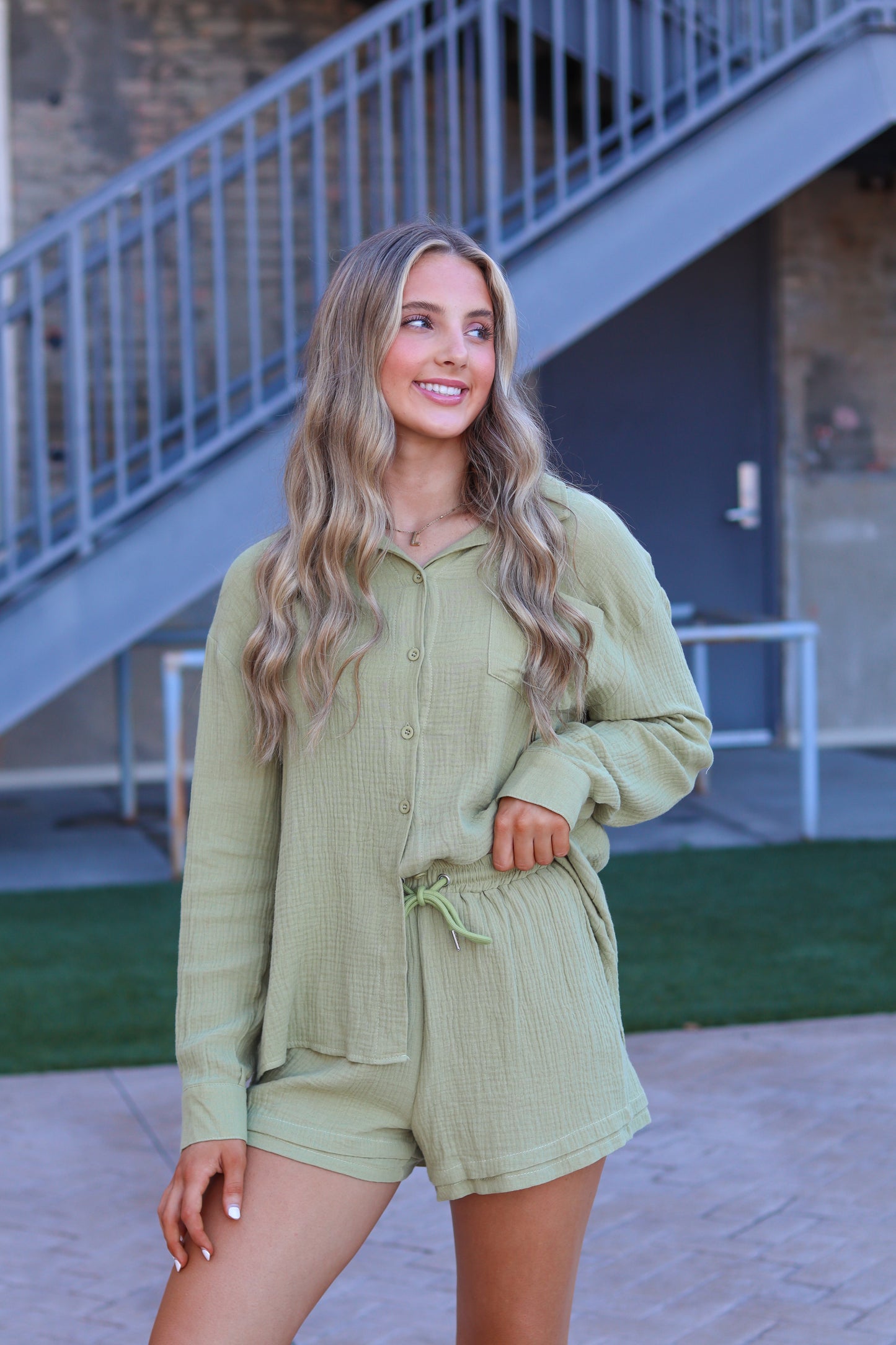Matcha Time Short Set