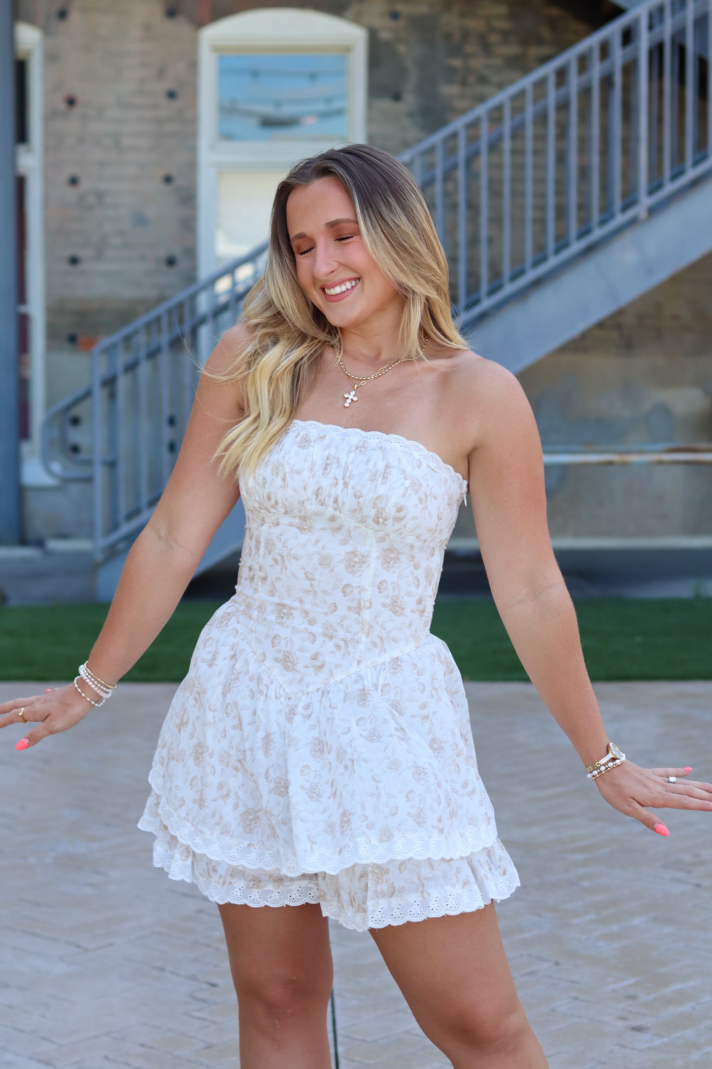 Florence Floral Mini Dress