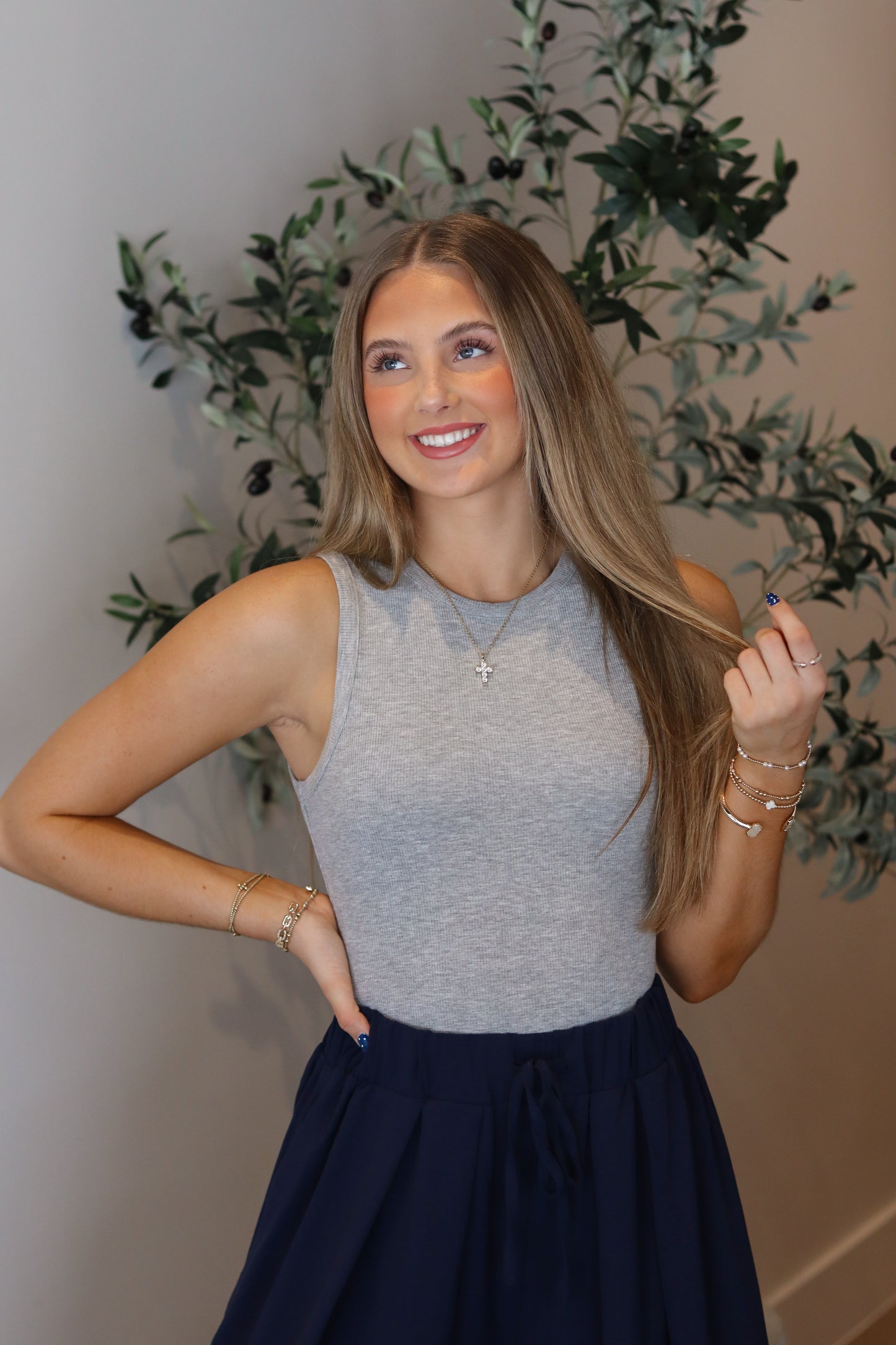 Luxe Bodysuit - Grey