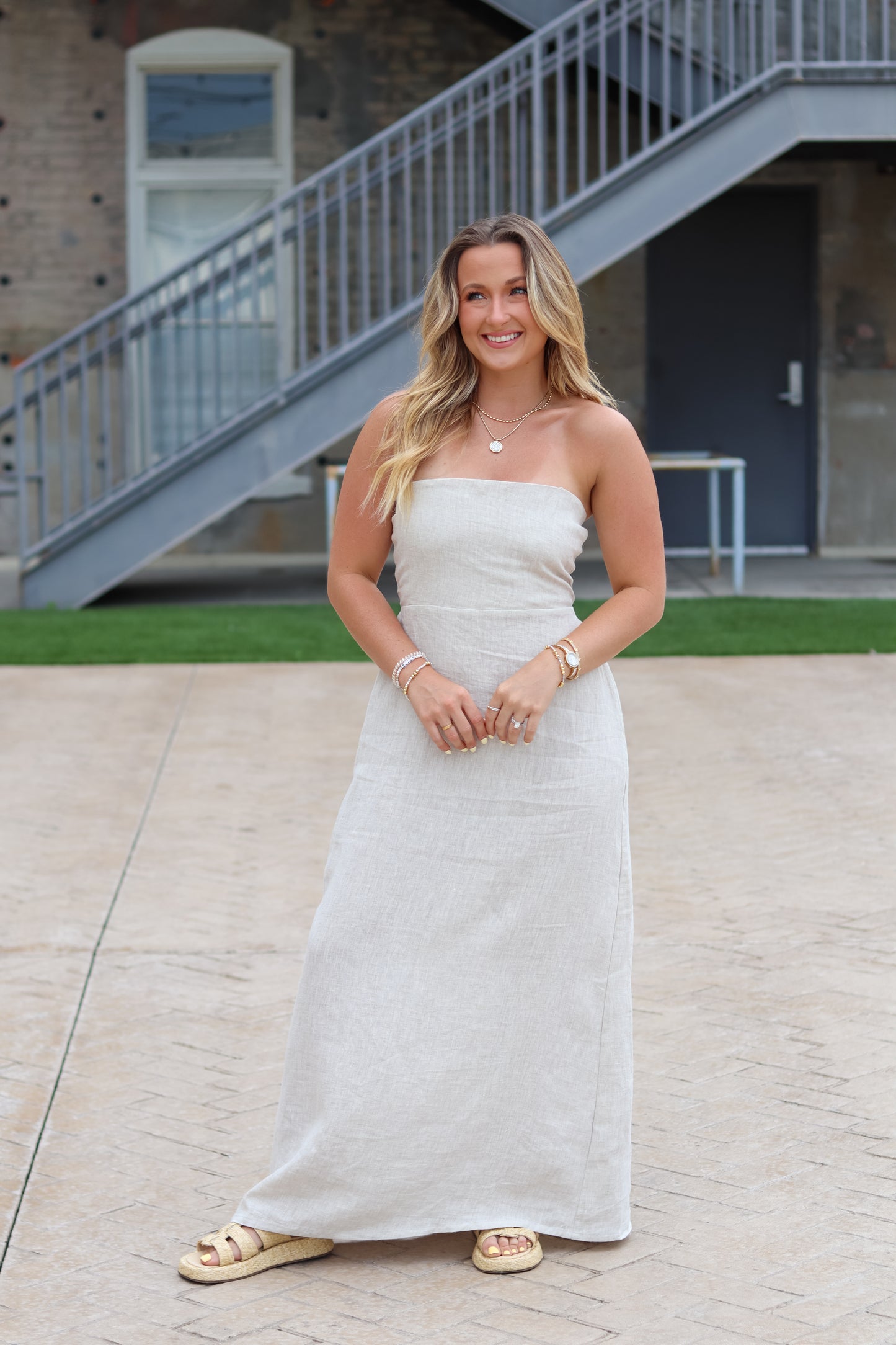 Cabo Linen Dress