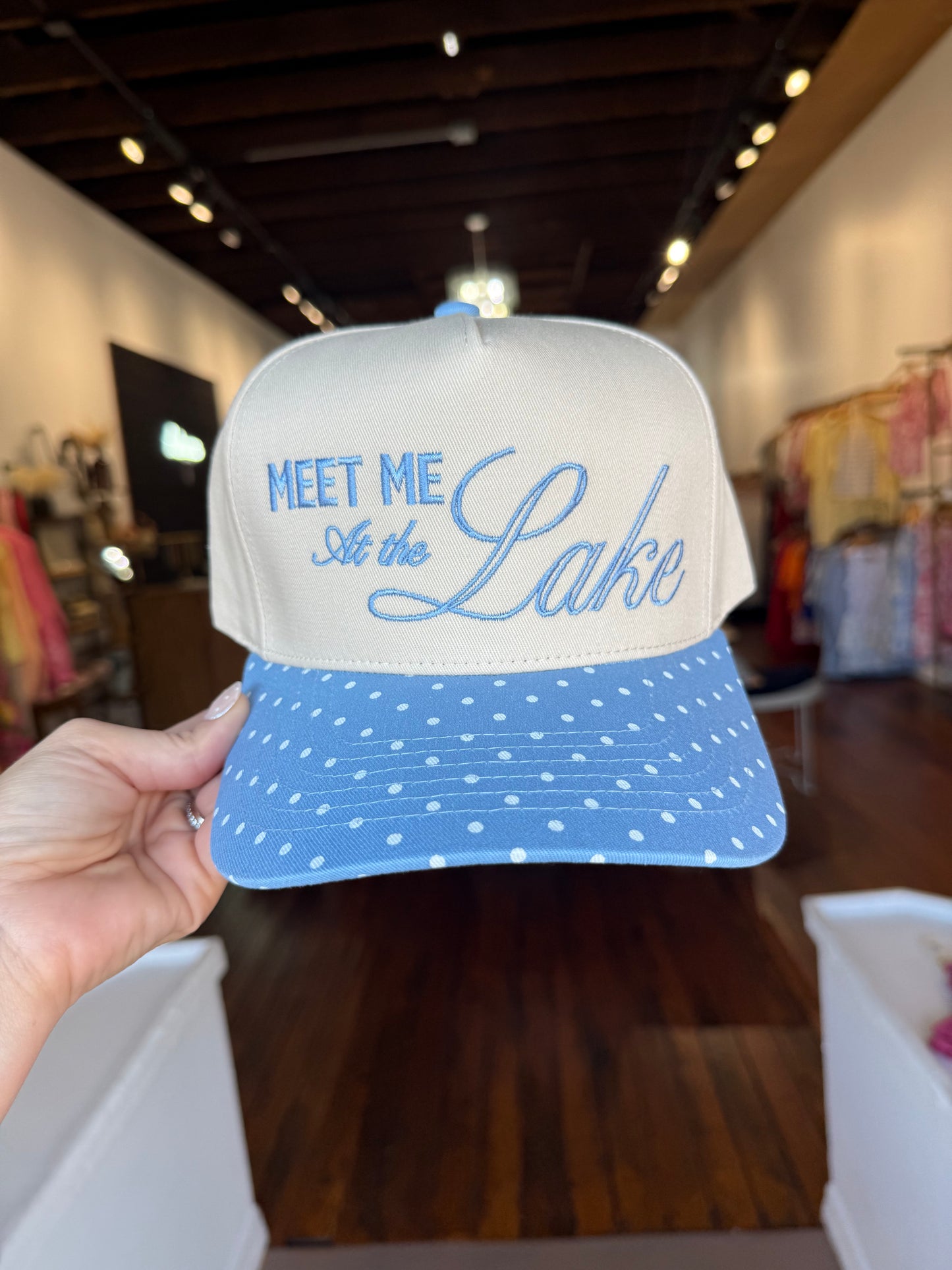Meet Me At The Lake Trucker Hat