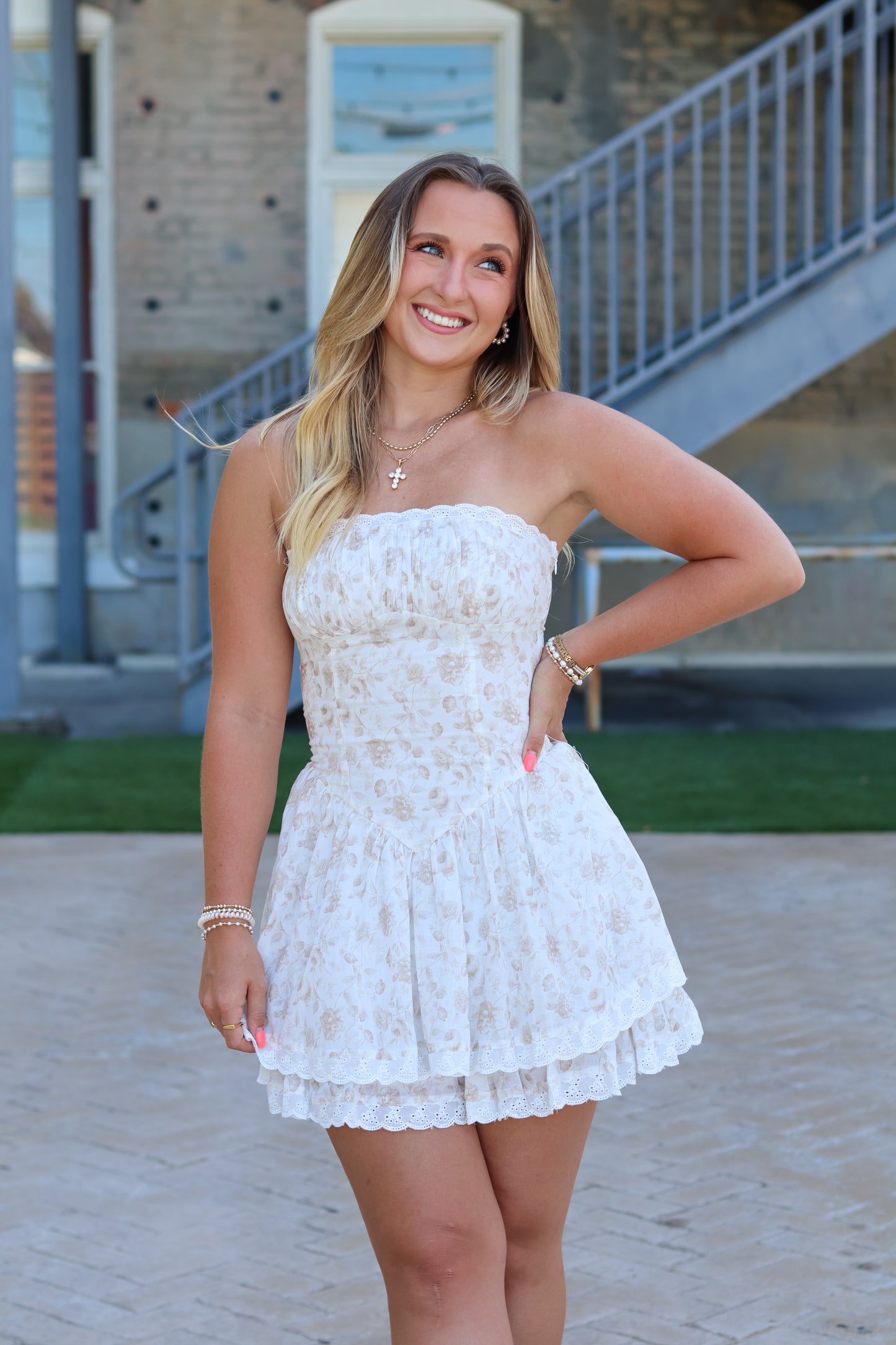 Florence Floral Mini Dress