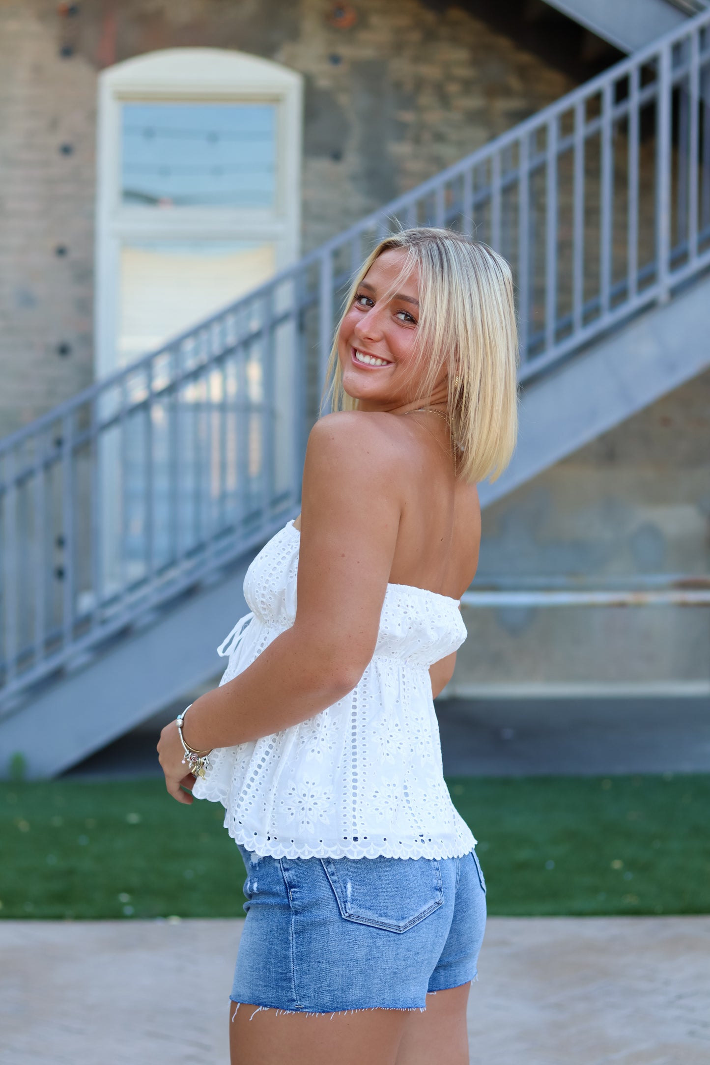 Britt Strapless Top