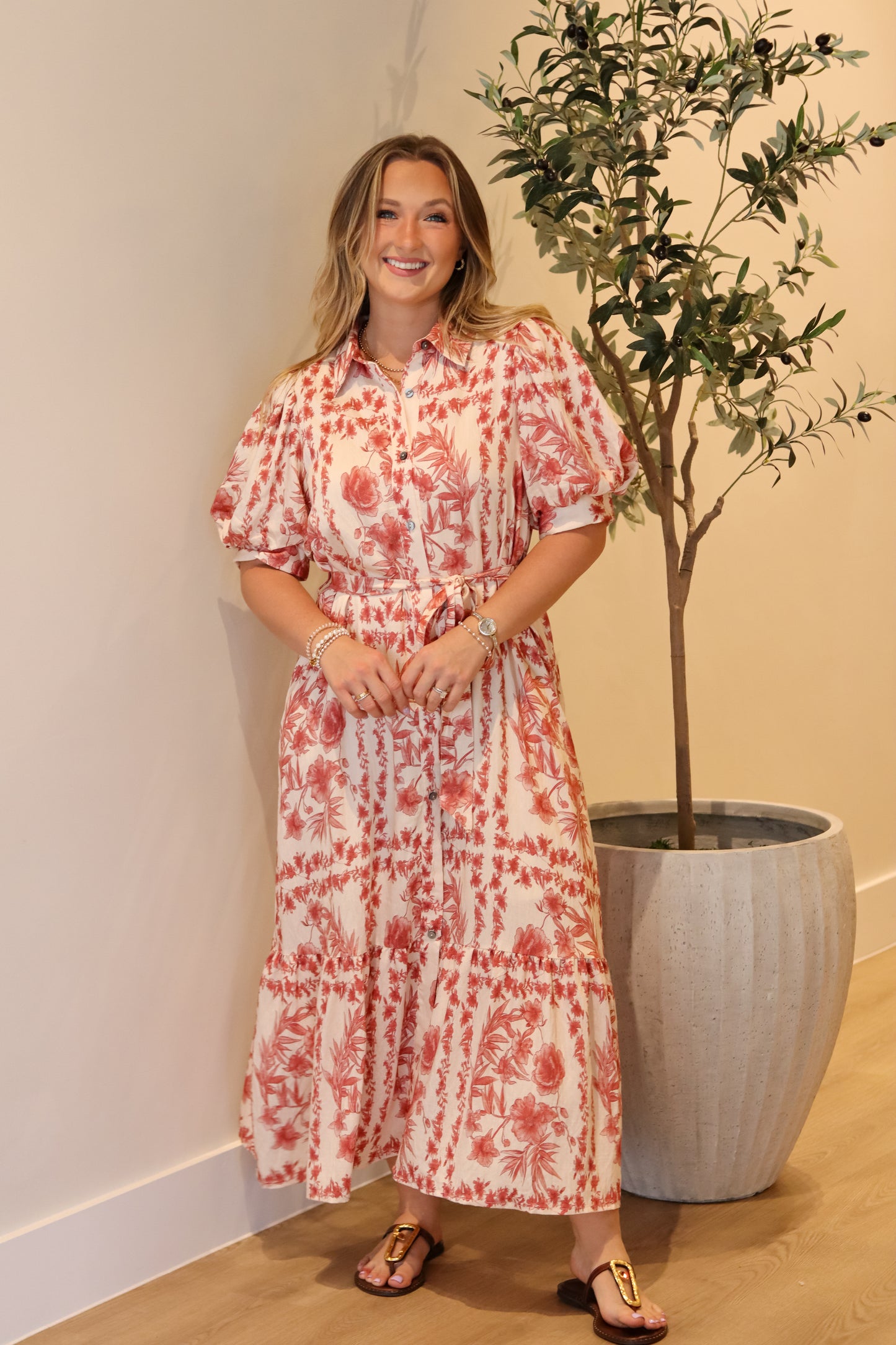 Christen Floral Dress