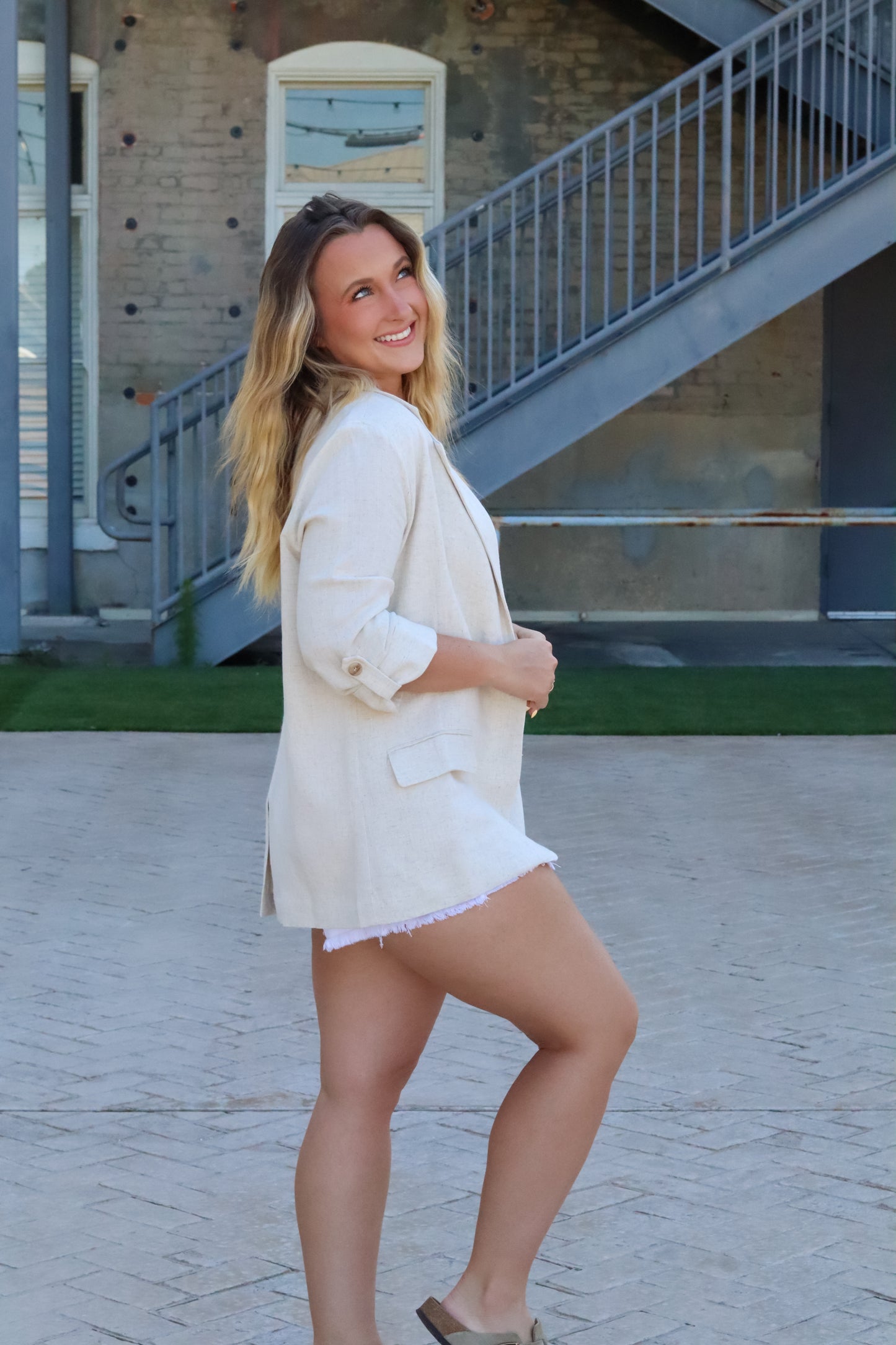 Basilica Linen Blazer