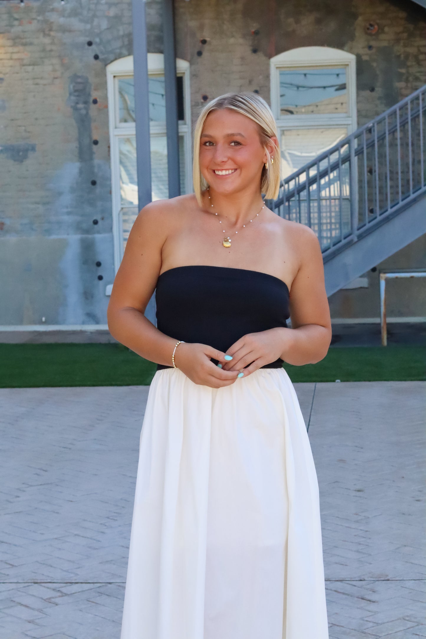 Sistine Strapless Maxi Dress
