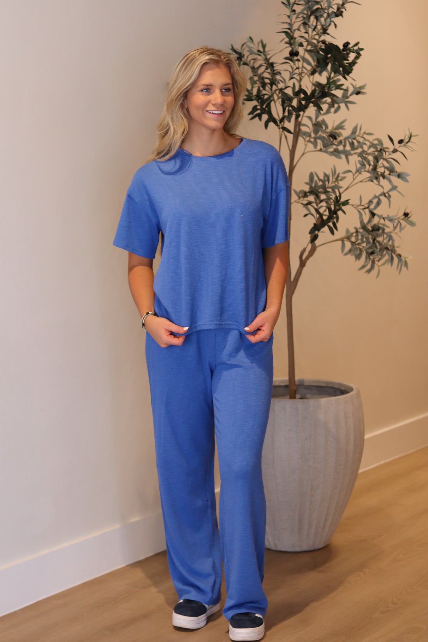 Springs Pant Set - Blue