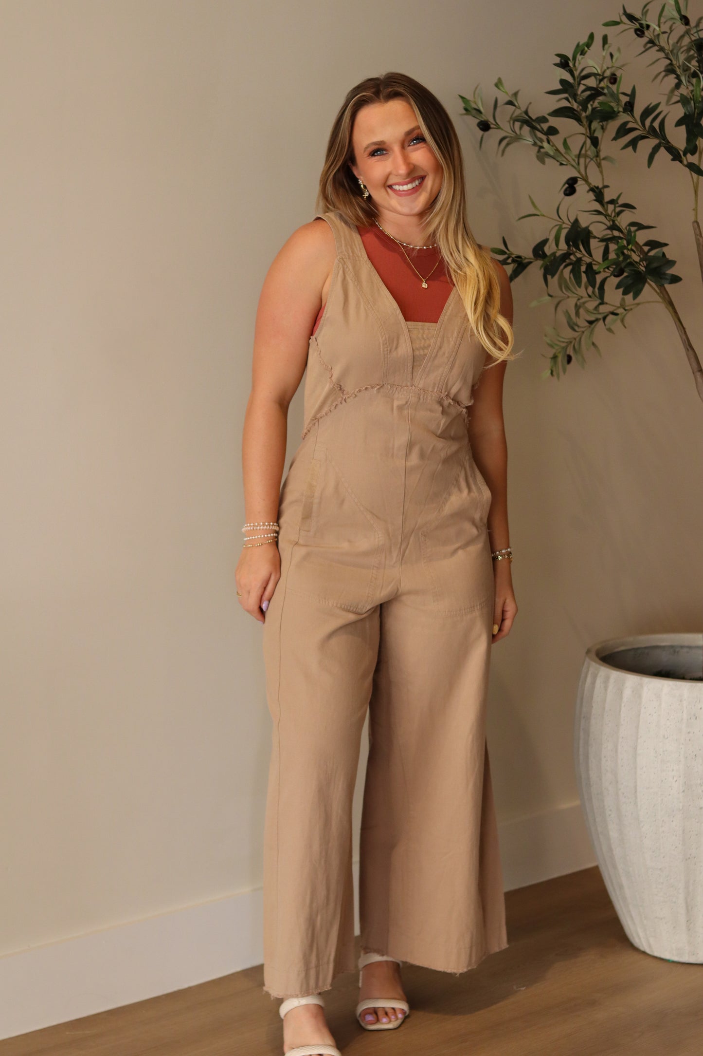 Maris Mineral Washed Jumpsuit