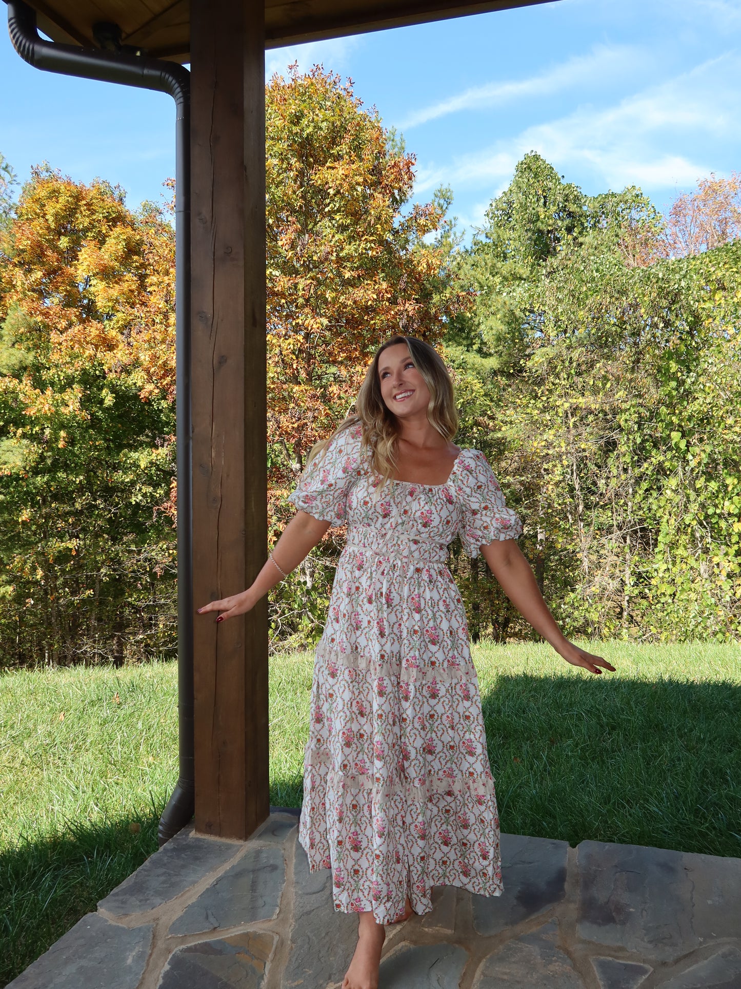 Hadley Poplin Maxi Dress