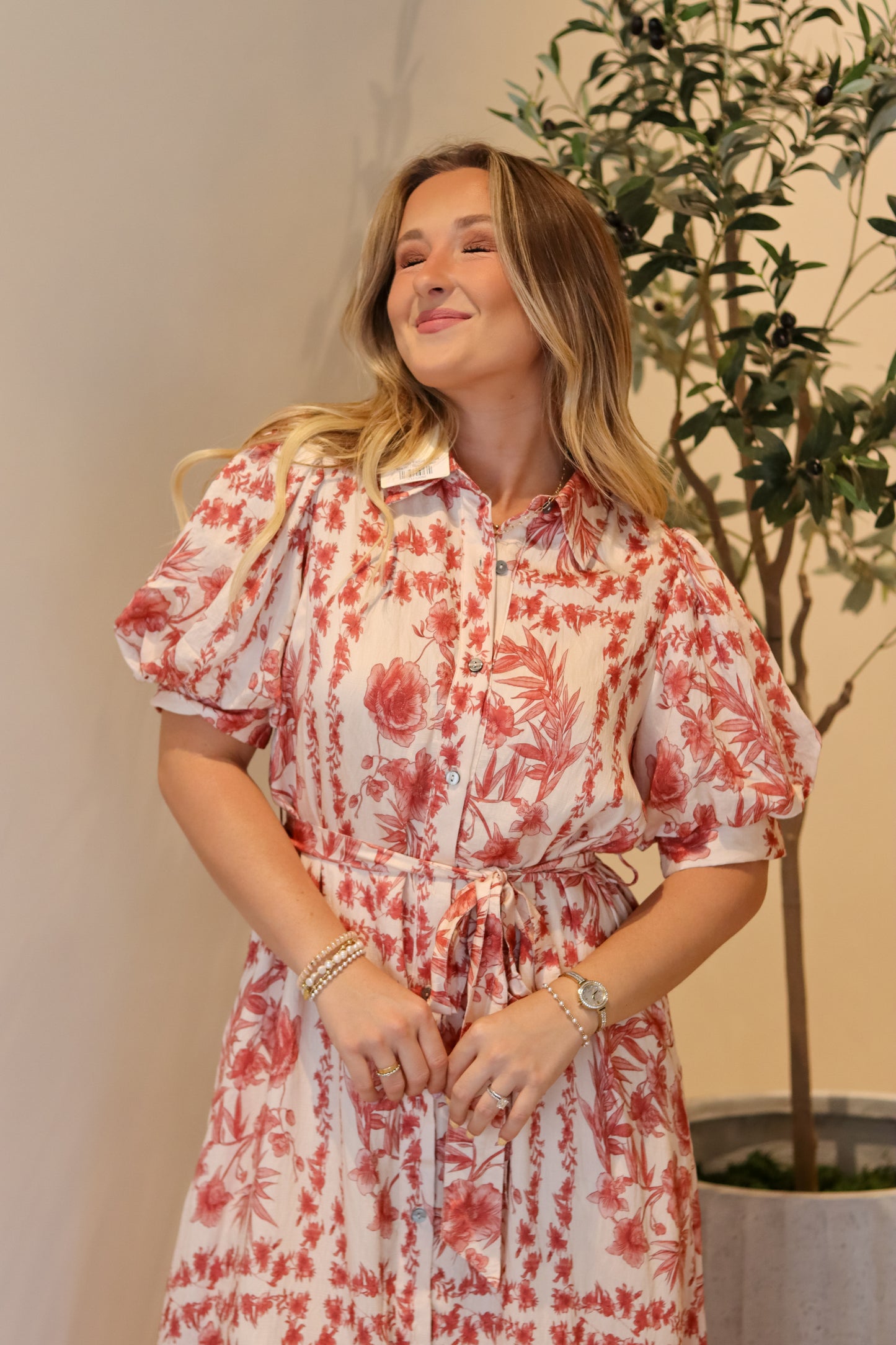 Christen Floral Dress