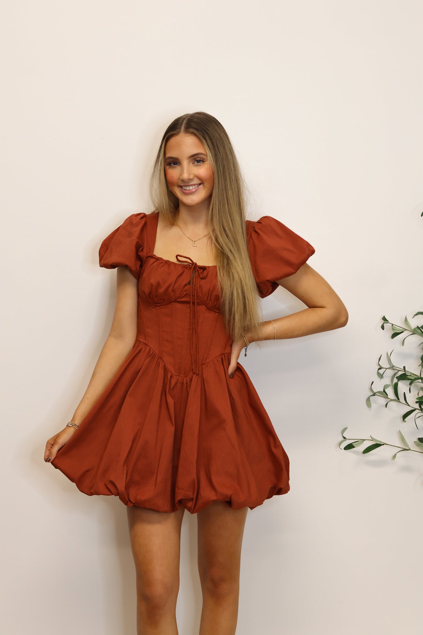 Juniper Bubble Mini Dress