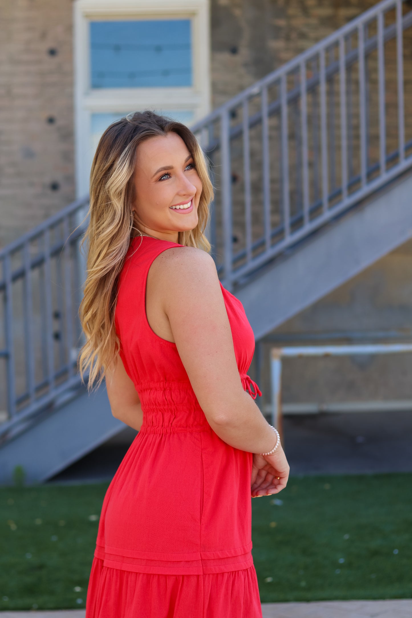 Piece of my Heart Dress - Red