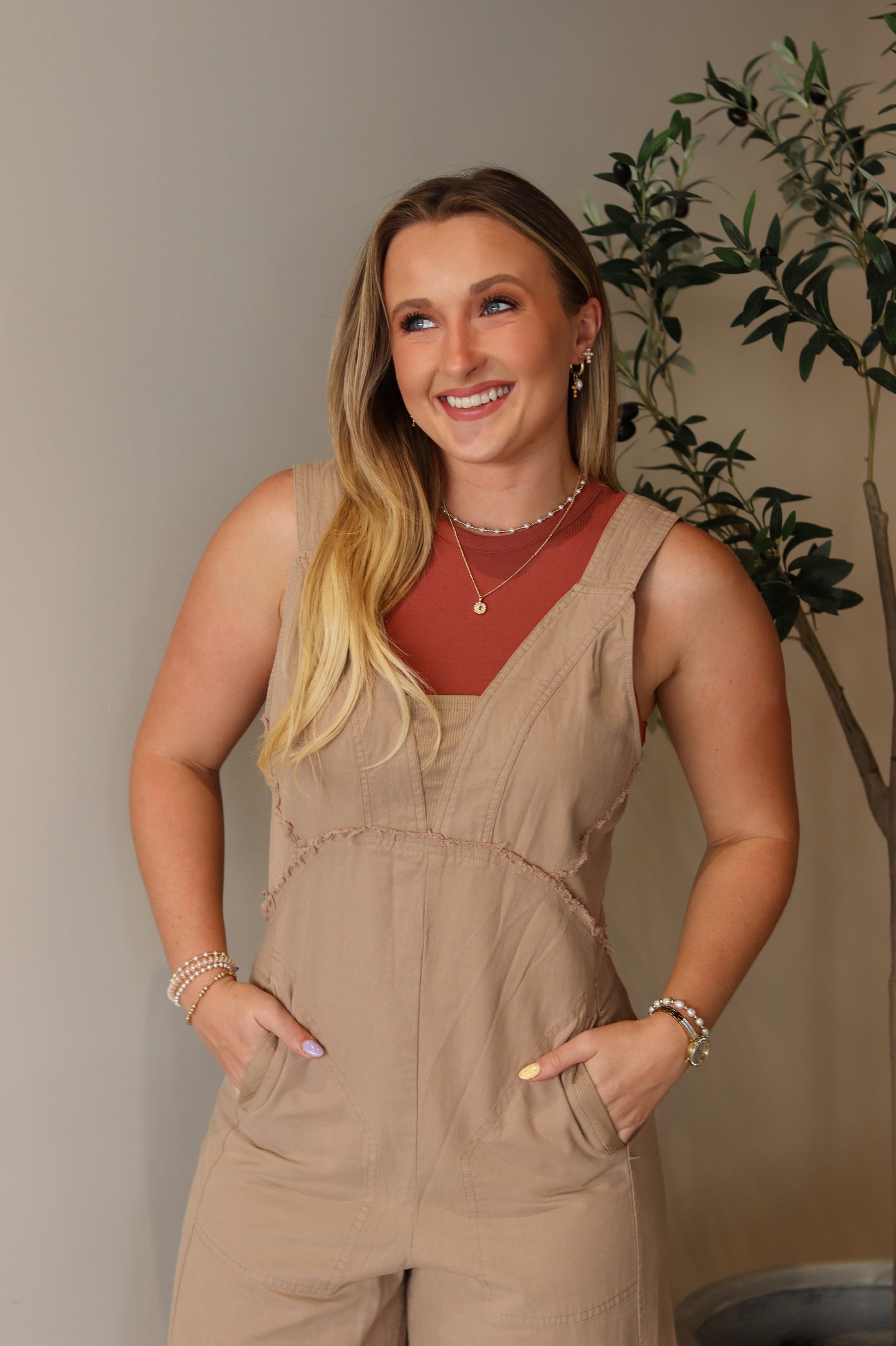 Maris Mineral Washed Jumpsuit