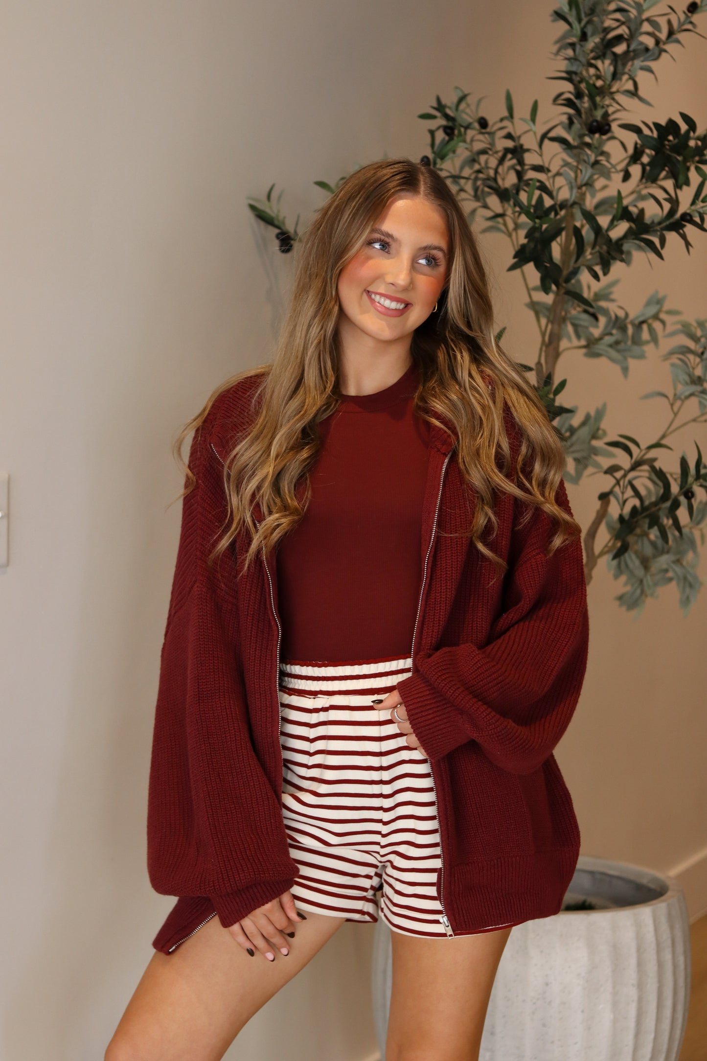 Cozy Days Zip Up