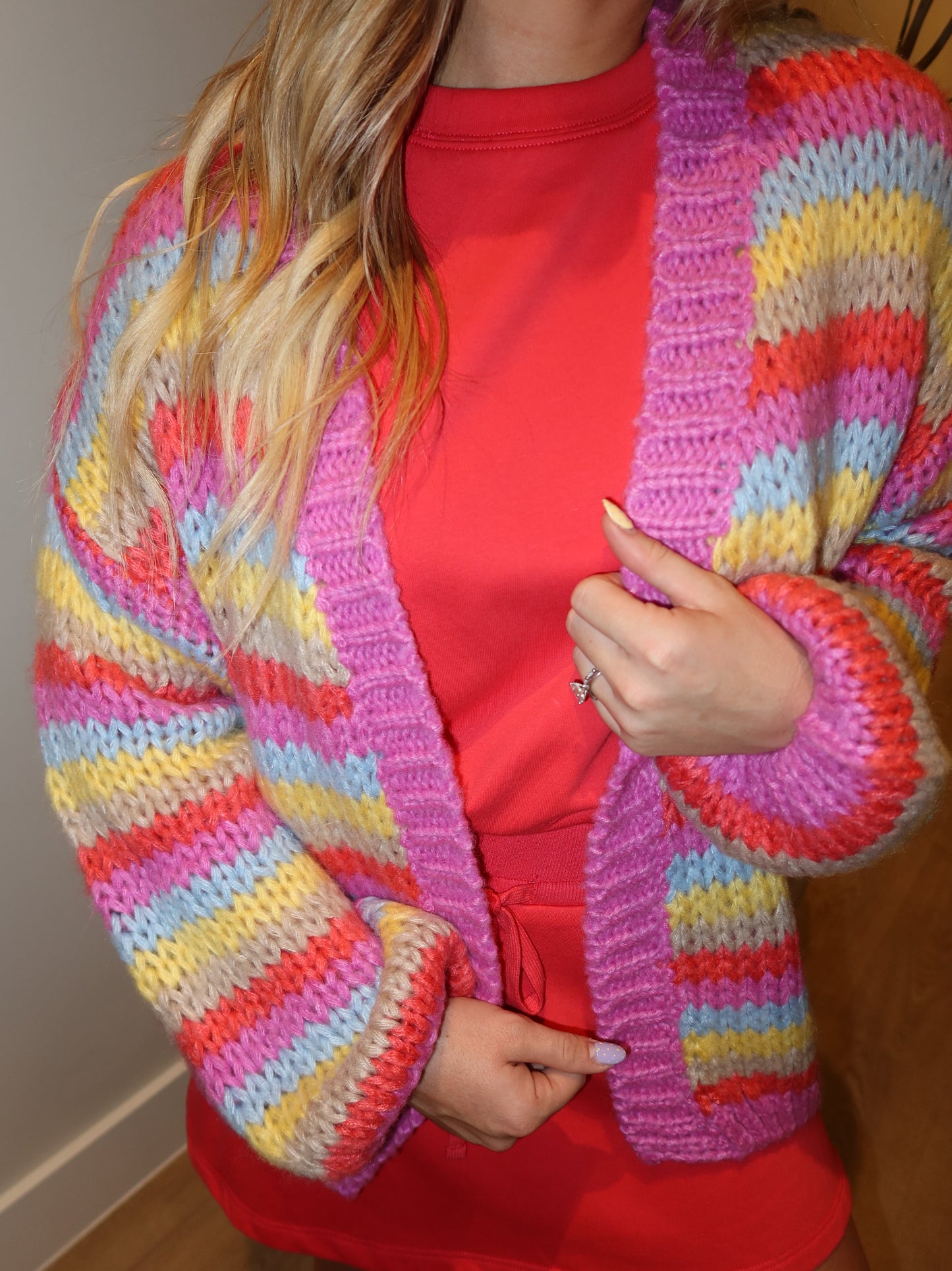 Brighton Striped Cardigan