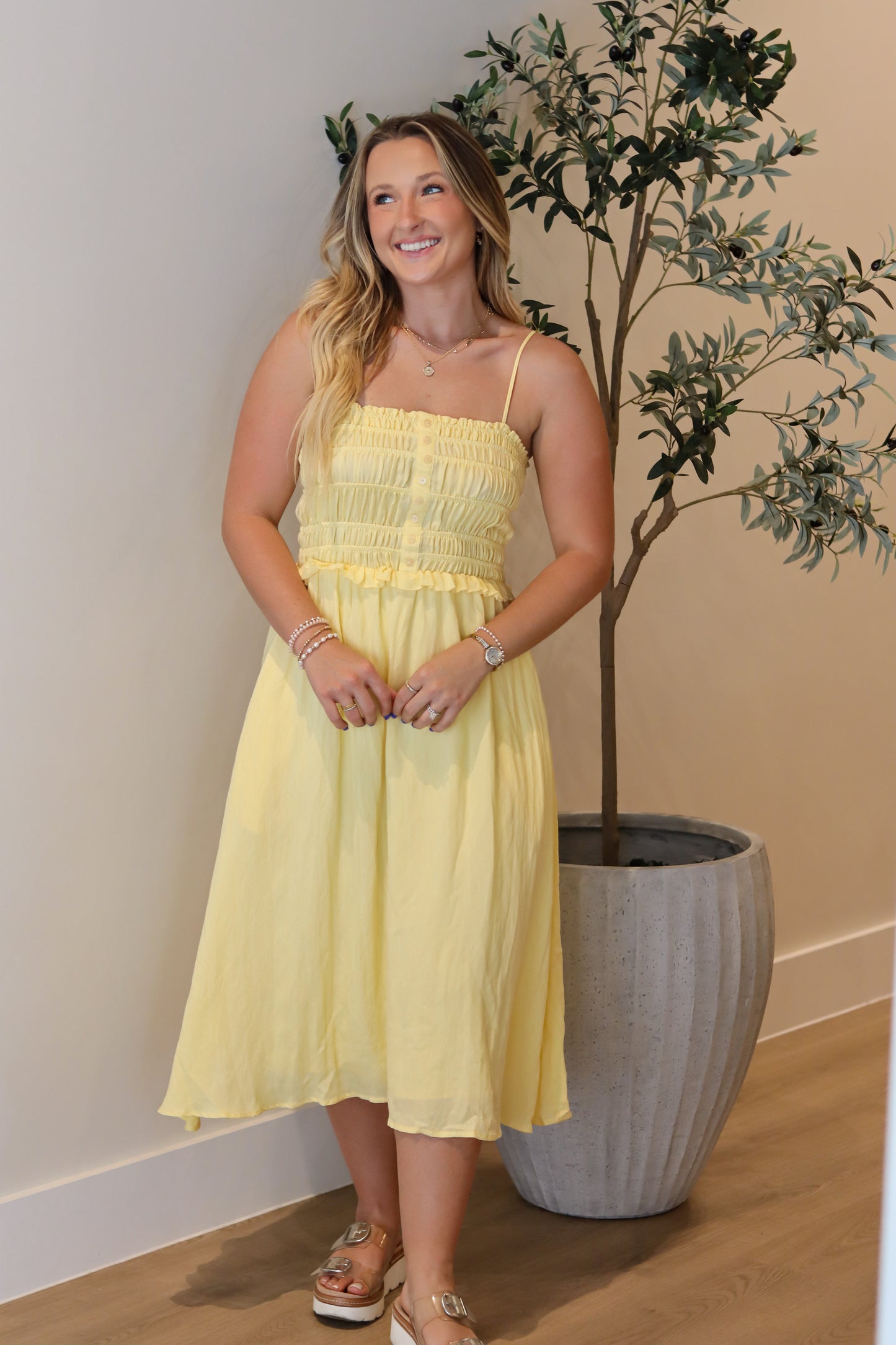 Tiger Town Midi Dress