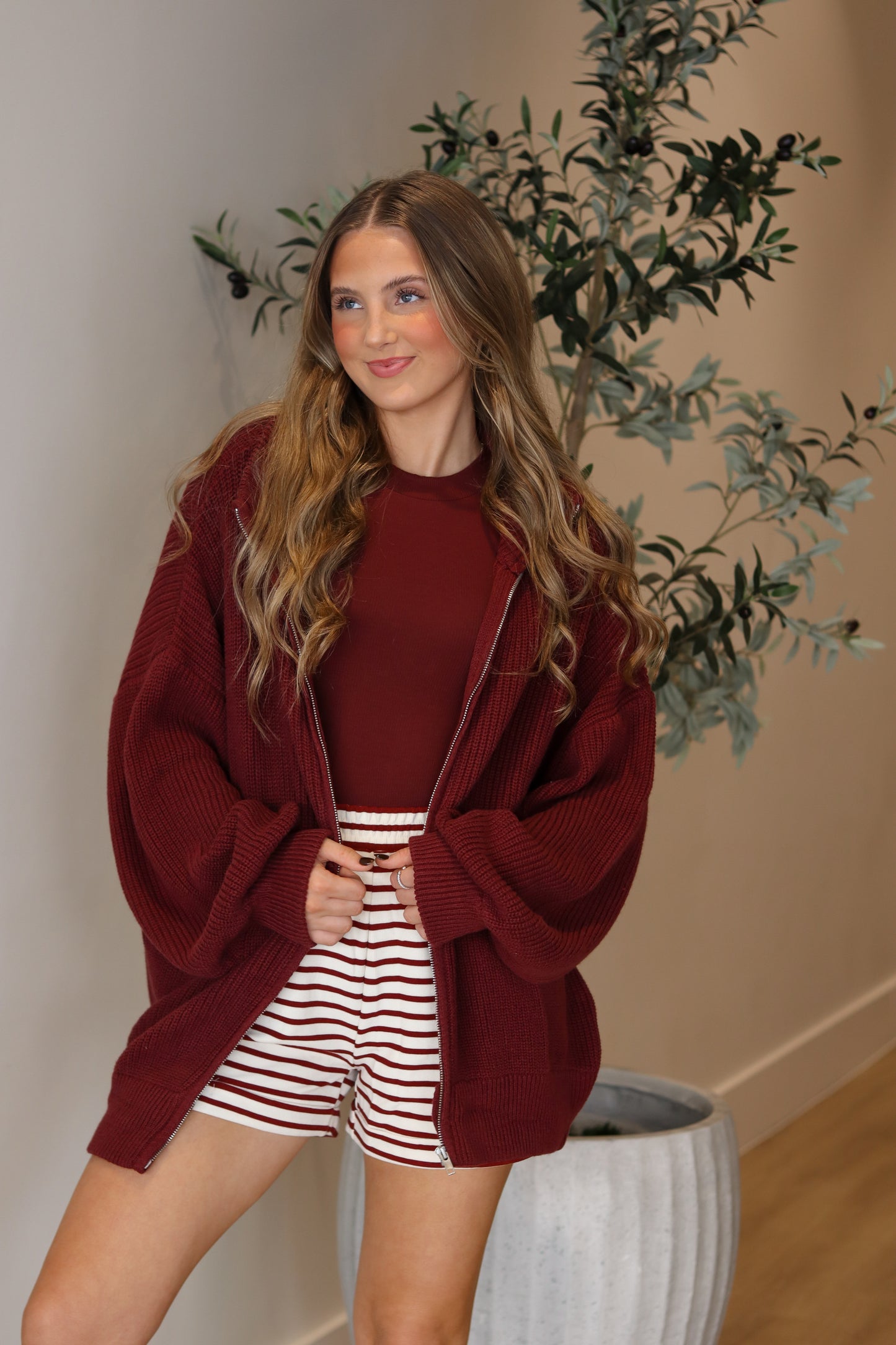 Cozy Days Zip Up